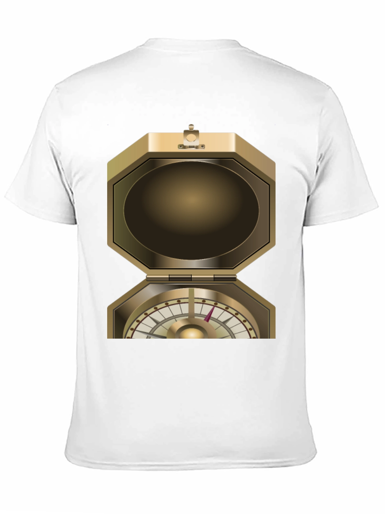 Novelty Compass Graphic T-Shirt