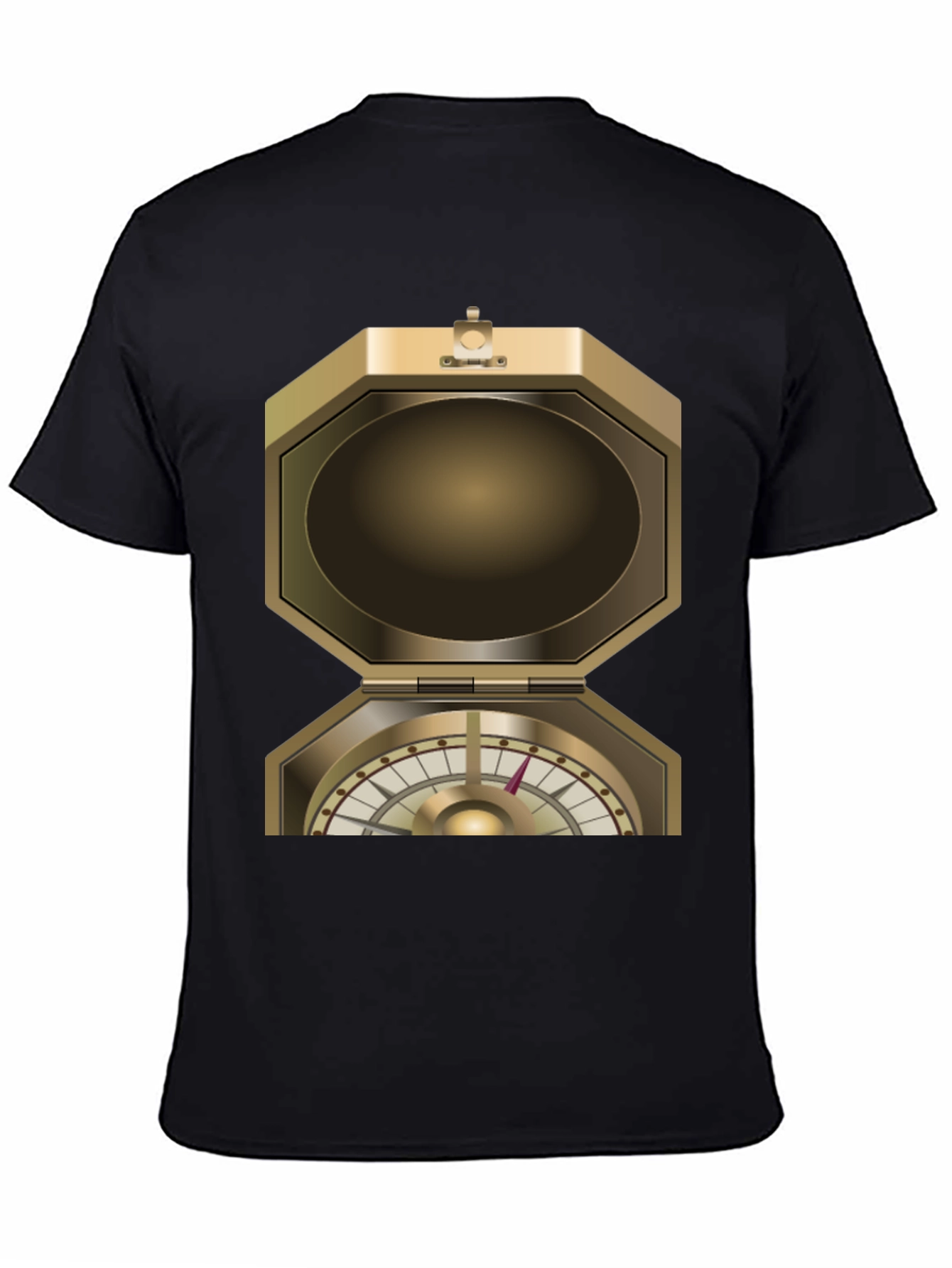 Novelty Compass Graphic T-Shirt