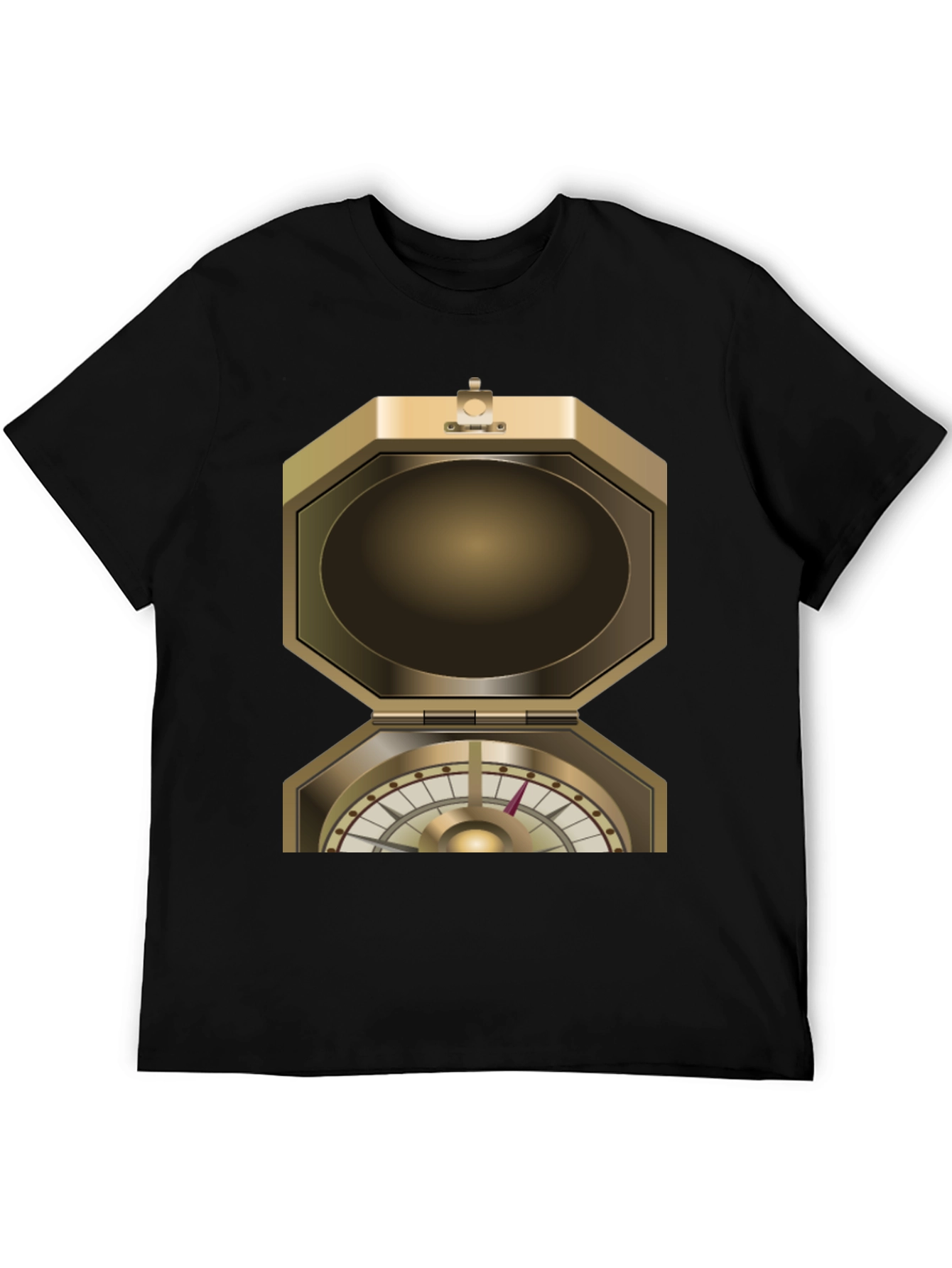 Novelty Compass Graphic T-Shirt