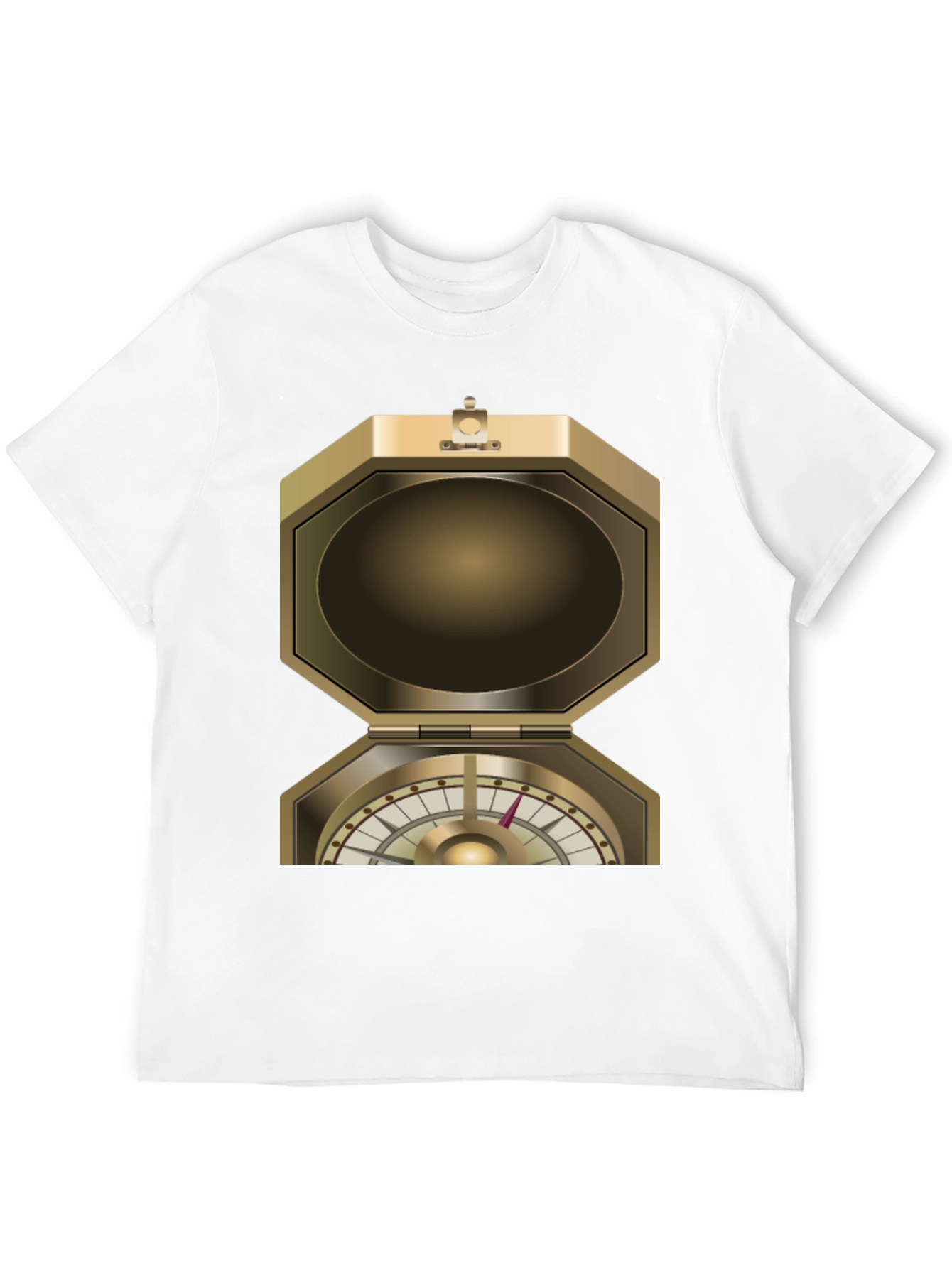 Novelty Compass Graphic T-Shirt