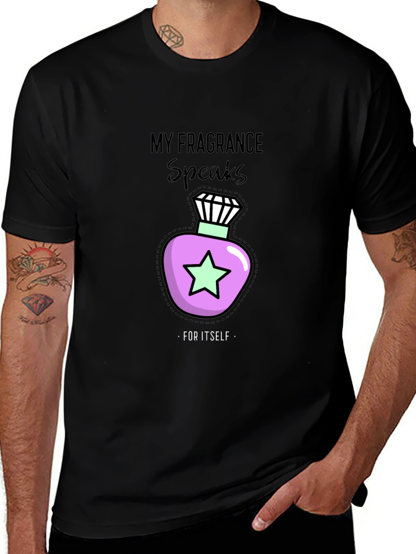 My Fragrance Speaks T-Shirt - Stylish and Unique