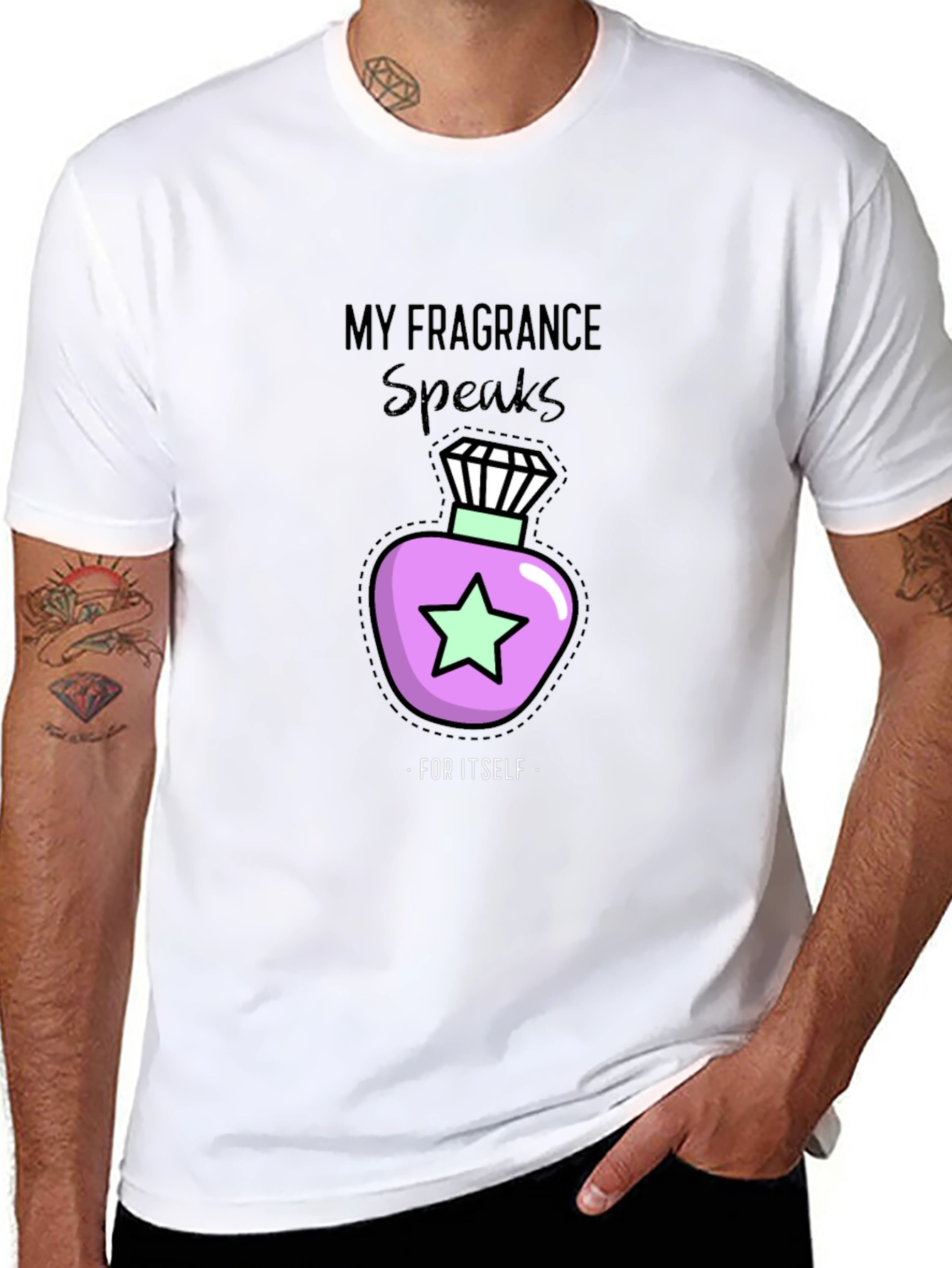 My Fragrance Speaks T-Shirt - Stylish and Unique