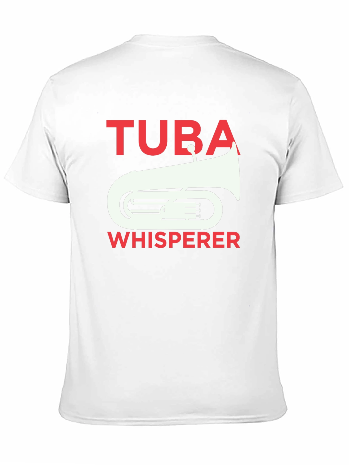 Tuba Whisperer Graphic Tee - Musician T-Shirt