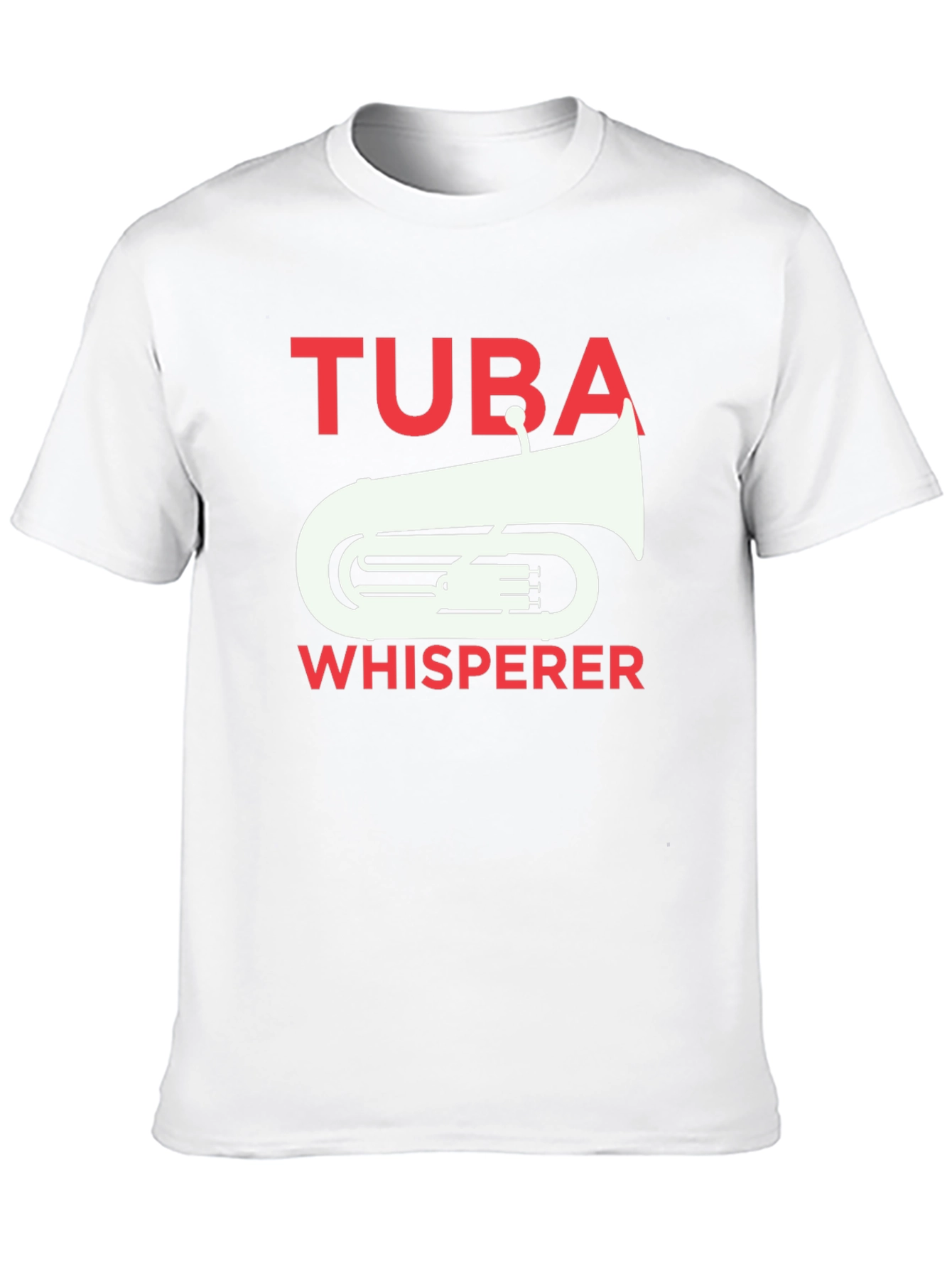 Tuba Whisperer Graphic Tee - Musician T-Shirt