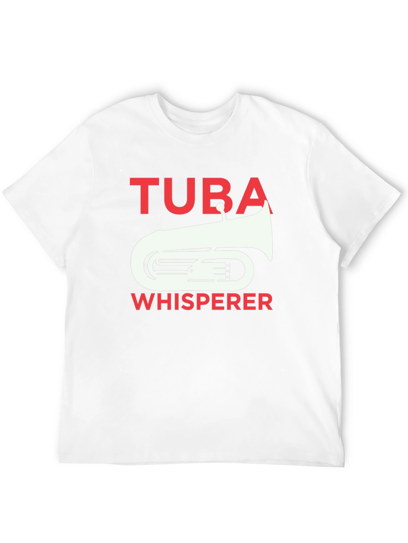 Tuba Whisperer Graphic Tee - Musician T-Shirt