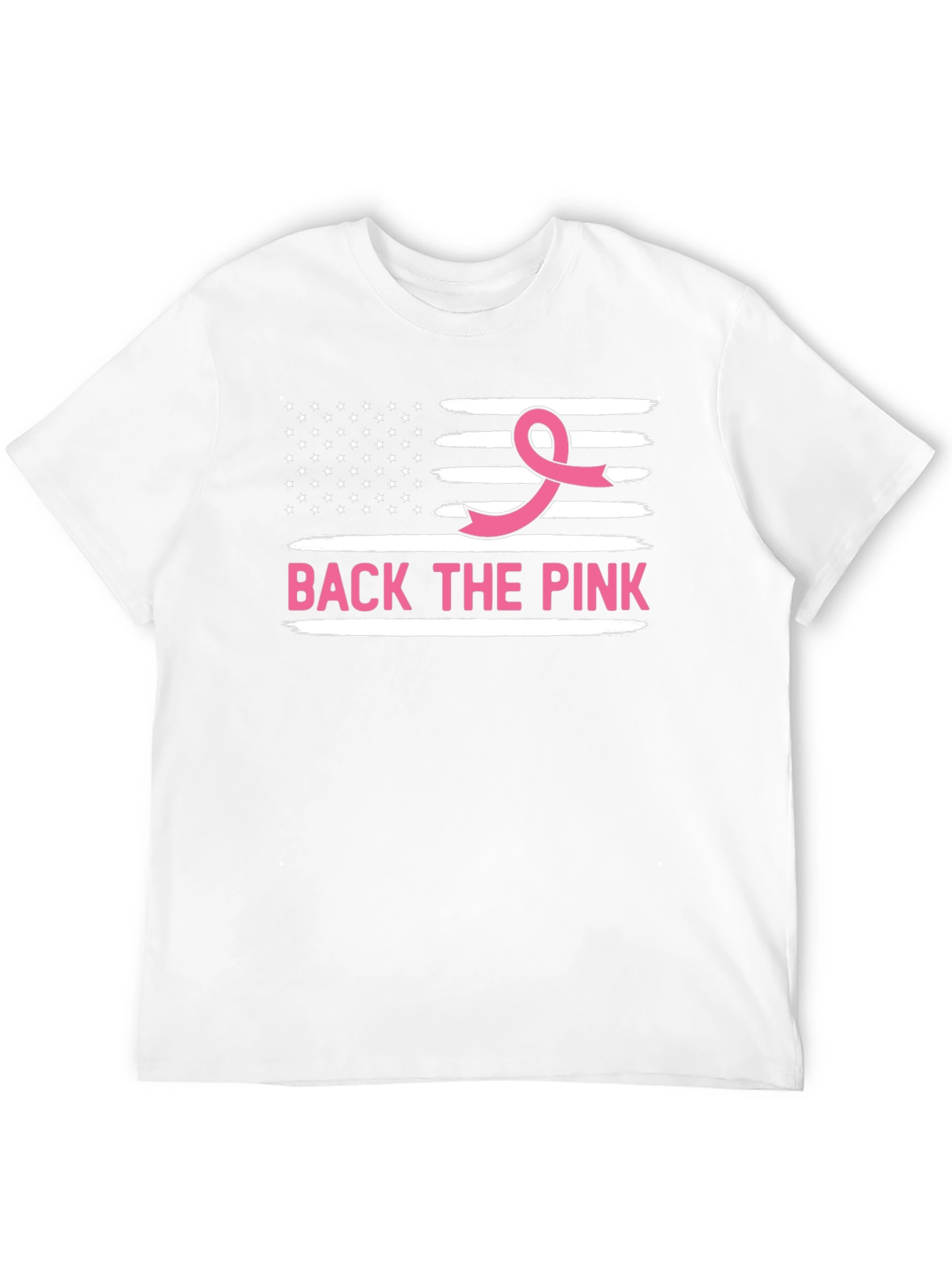 Back the Pink Breast Cancer Awareness T-Shirt