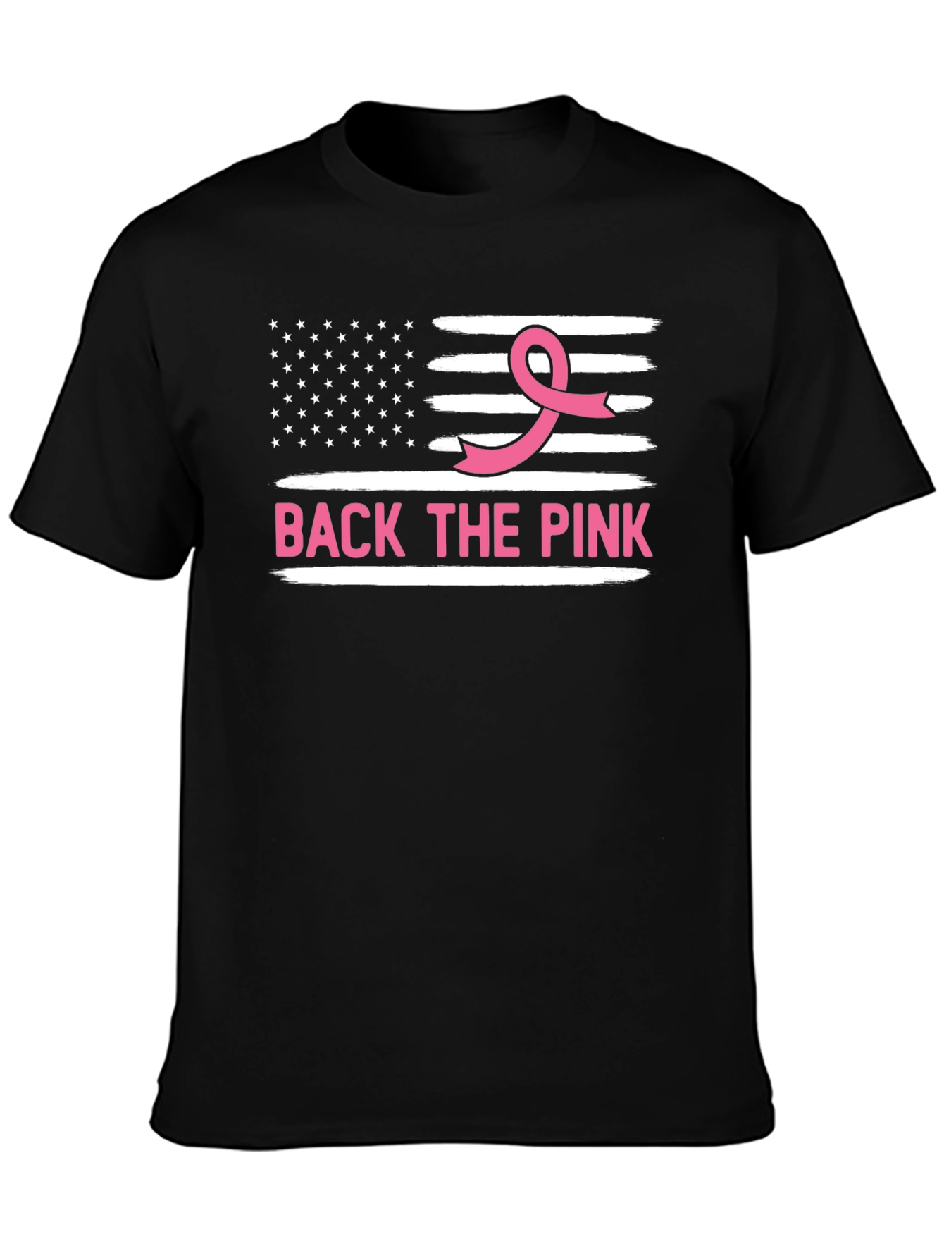 Back the Pink Breast Cancer Awareness T-Shirt