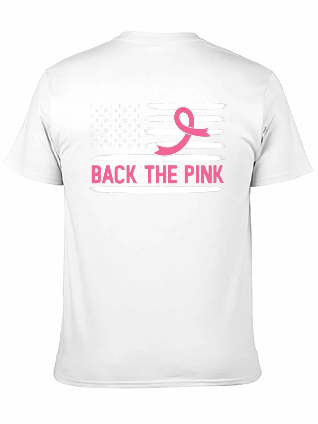 Back the Pink Breast Cancer Awareness T-Shirt