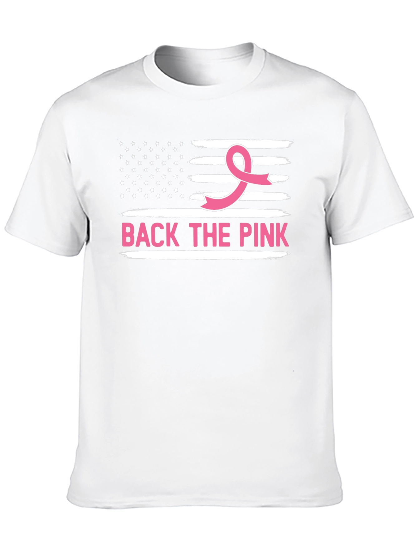 Back the Pink Breast Cancer Awareness T-Shirt