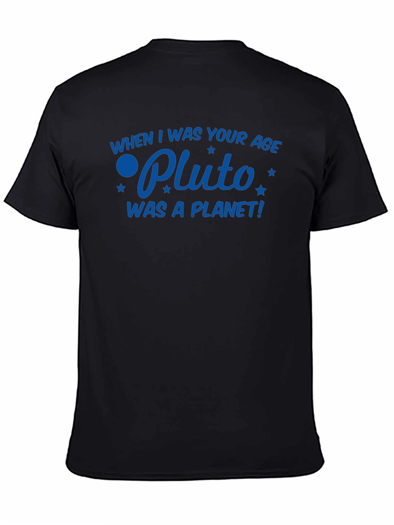 Pluto Was a Planet T-Shirt Nostalgic Astronomy Tee