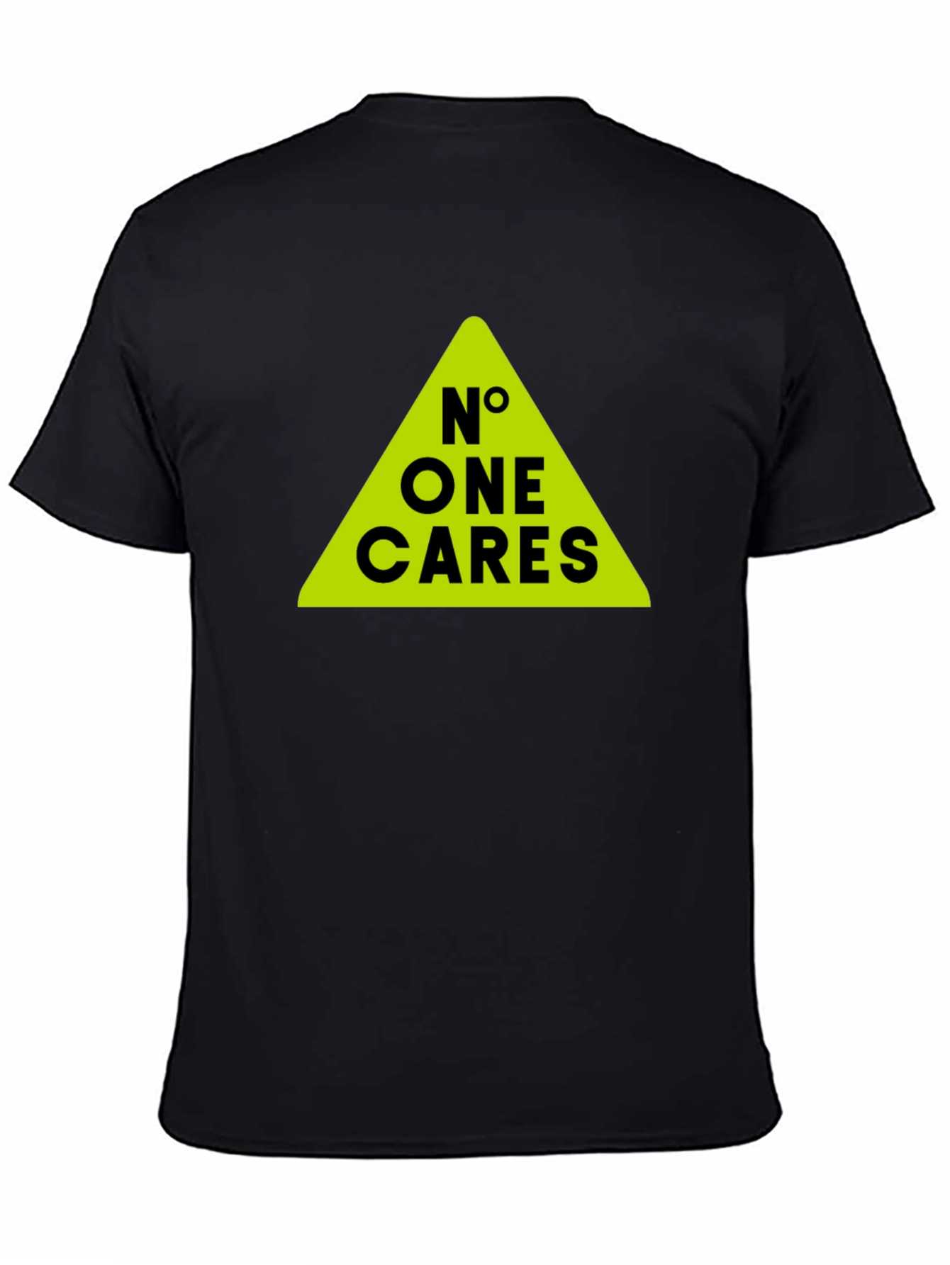 No One Cares T-Shirt - Bold Graphic Tee