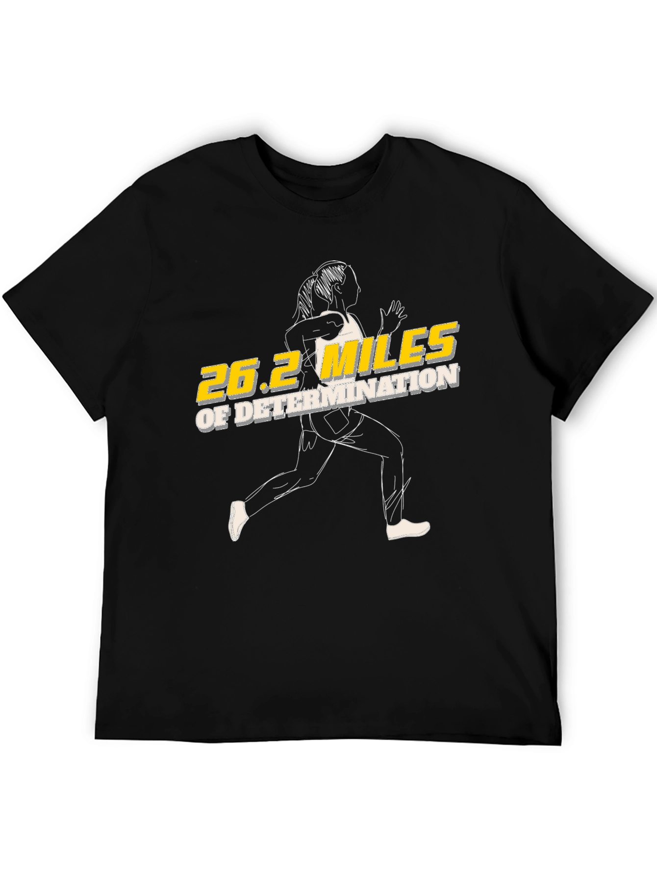26.2 Mile Marathon Runner T-Shirt