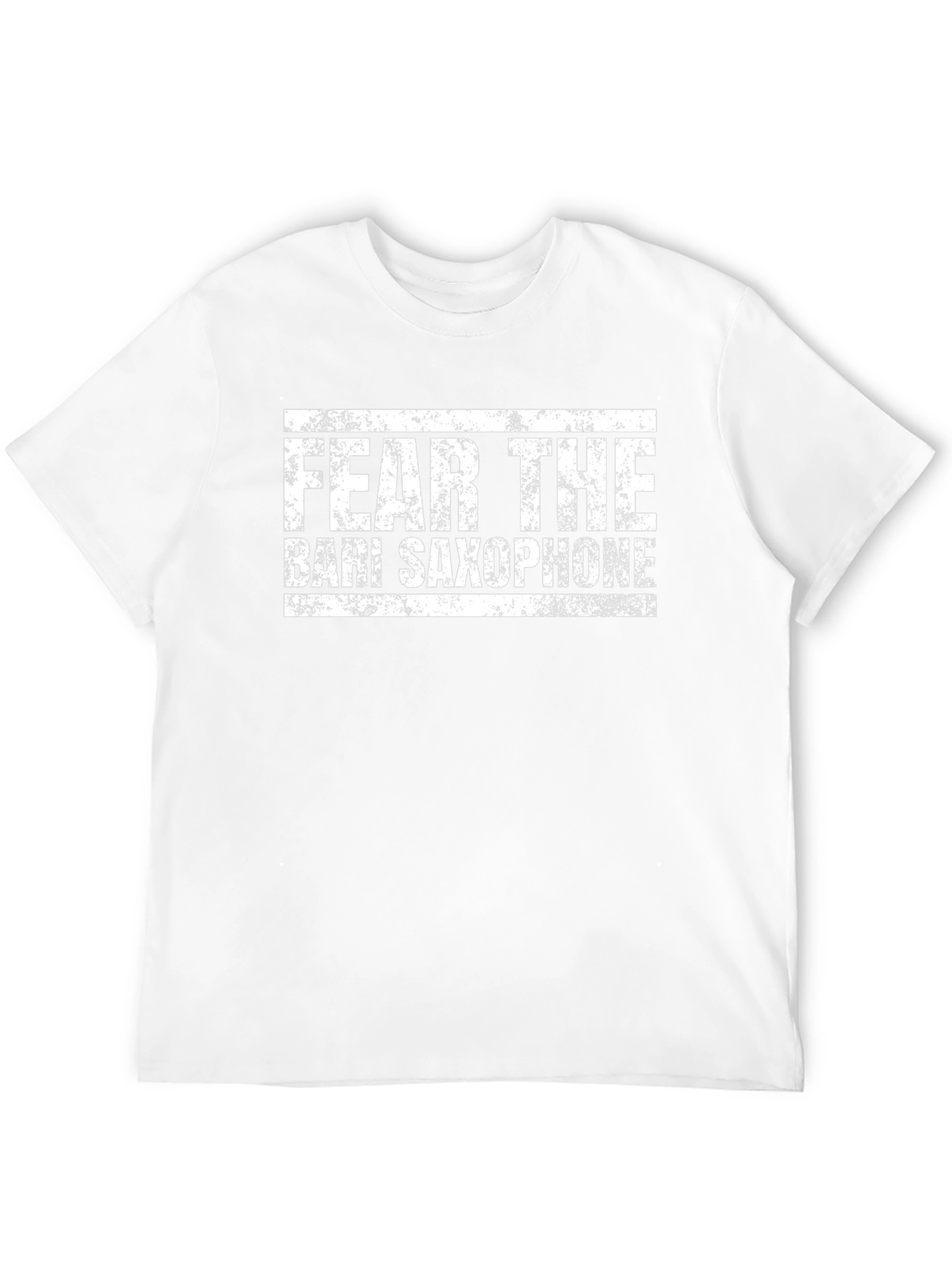 Fear The Bari Saxophone Black T-Shirt