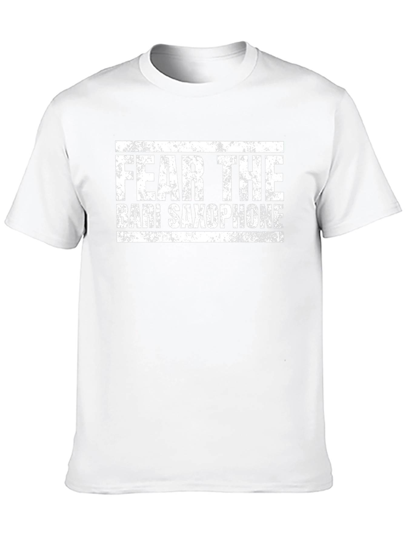 Fear The Bari Saxophone Black T-Shirt