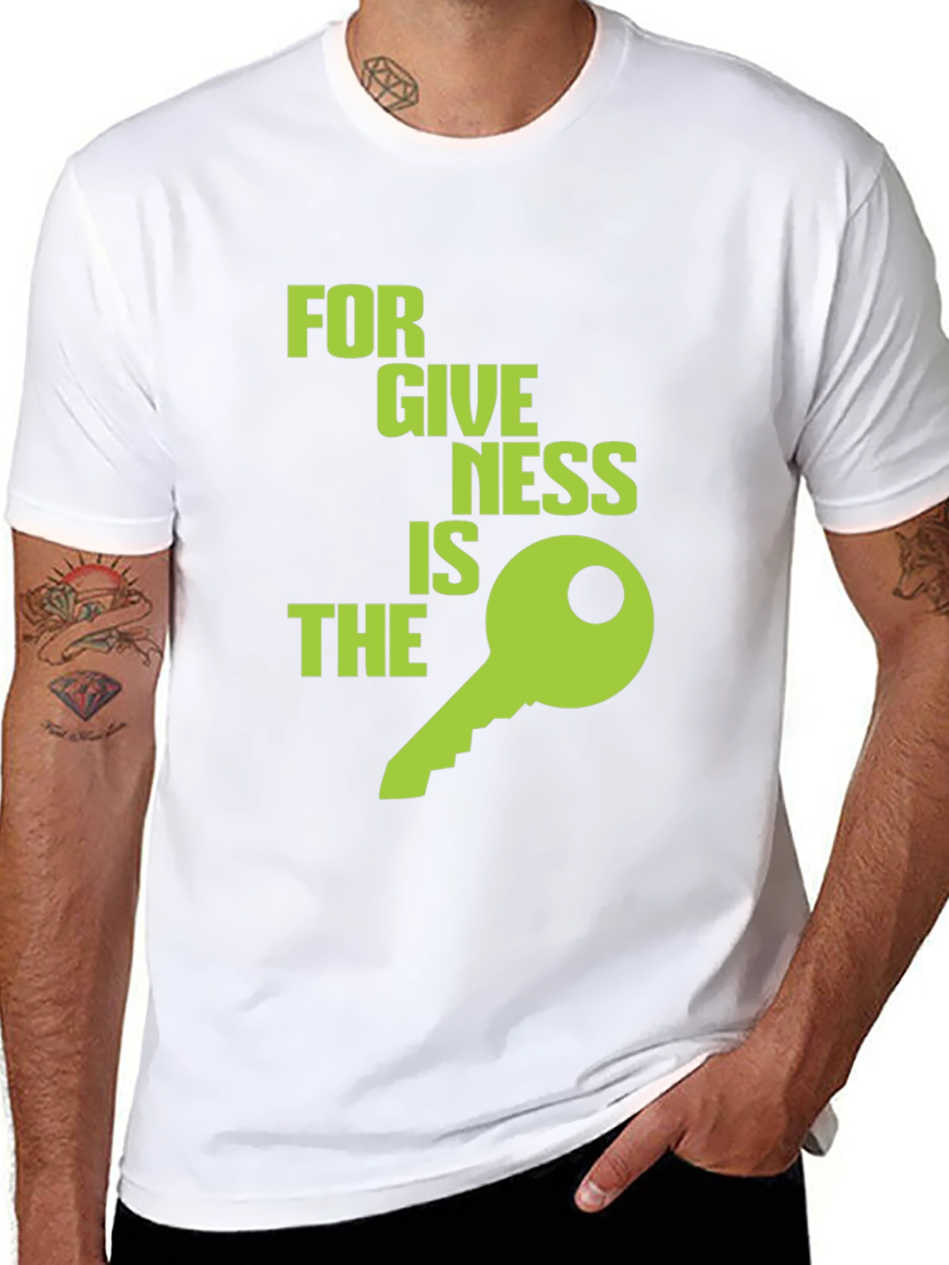 Forgiveness Is The Key Graphic T-Shirt
