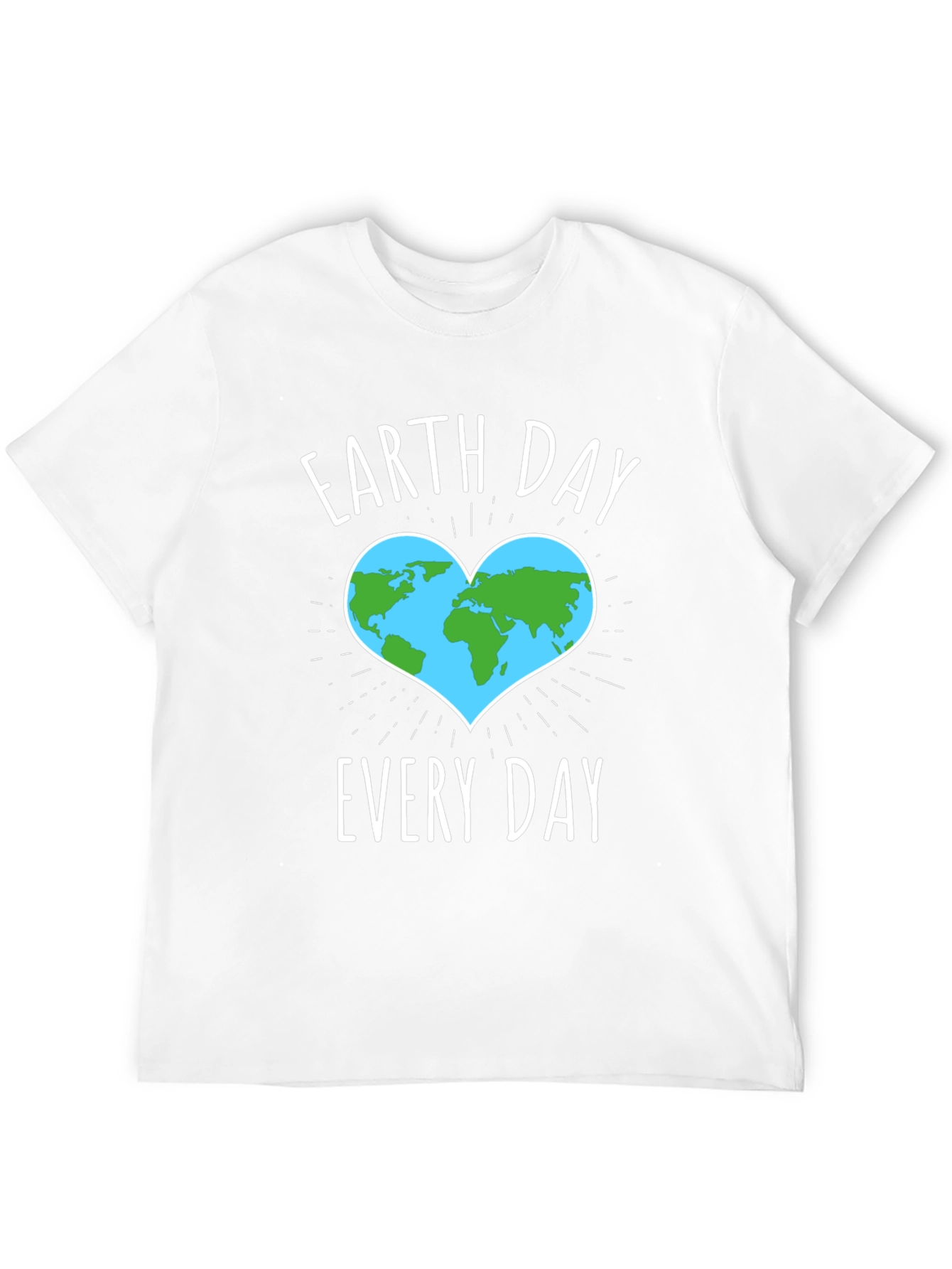 Earth Day Every Day T-Shirt - Black