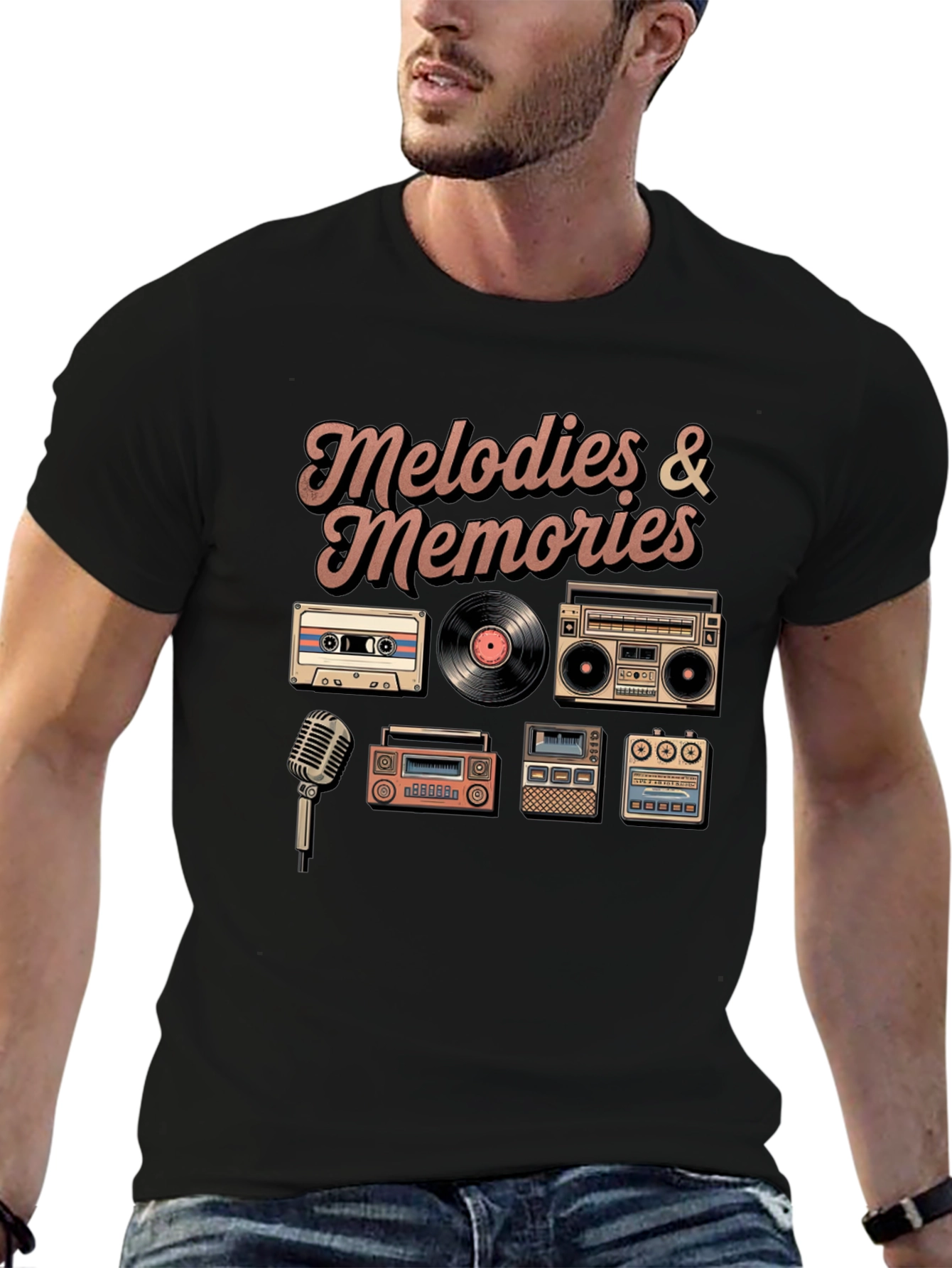 Melodies & Memories Music Lover T-Shirt