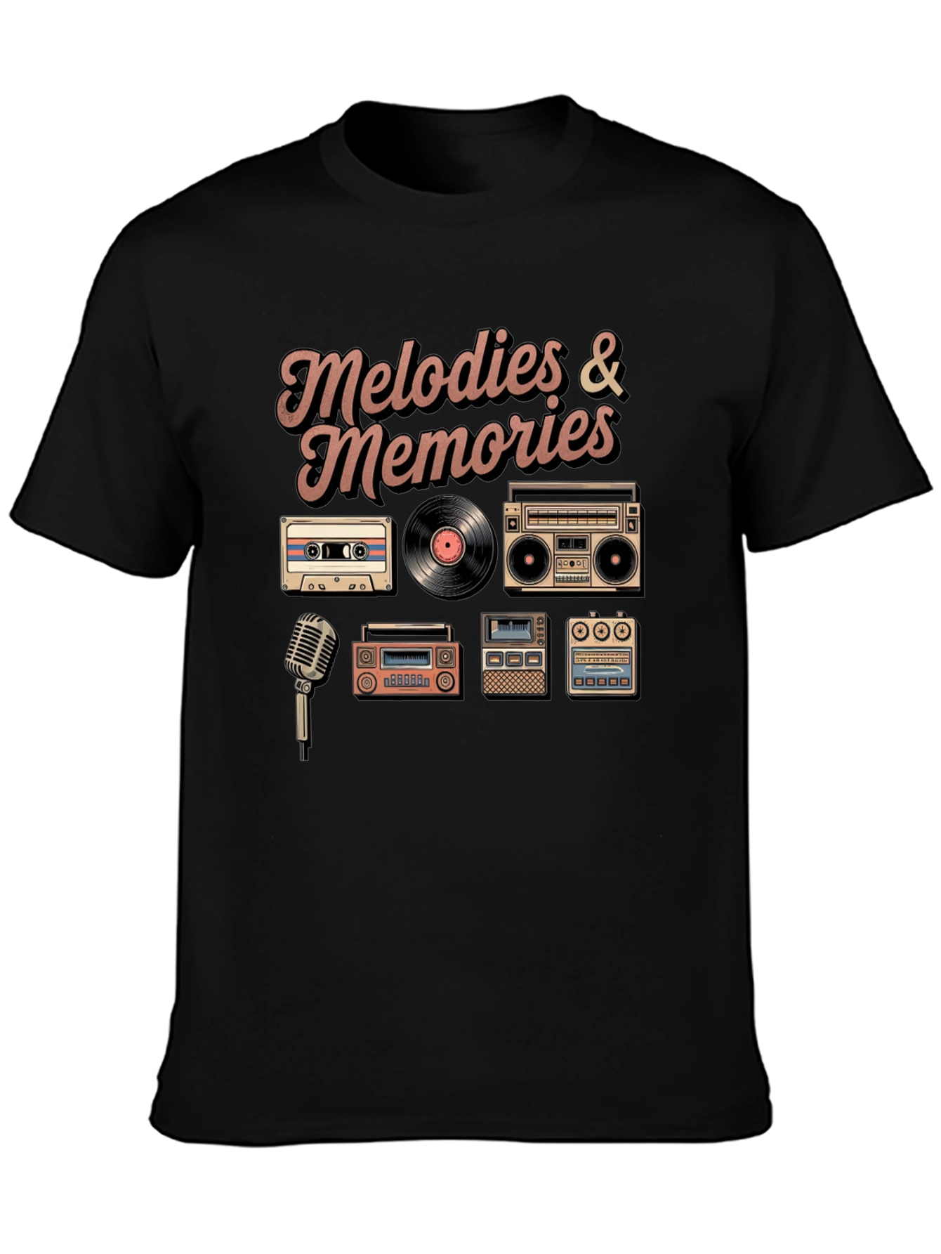 Melodies & Memories Music Lover T-Shirt
