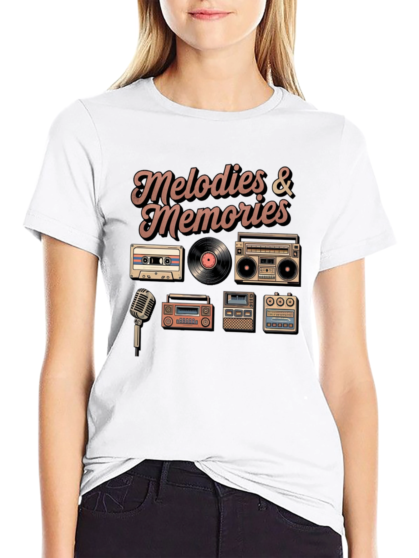 Melodies & Memories Music Lover T-Shirt