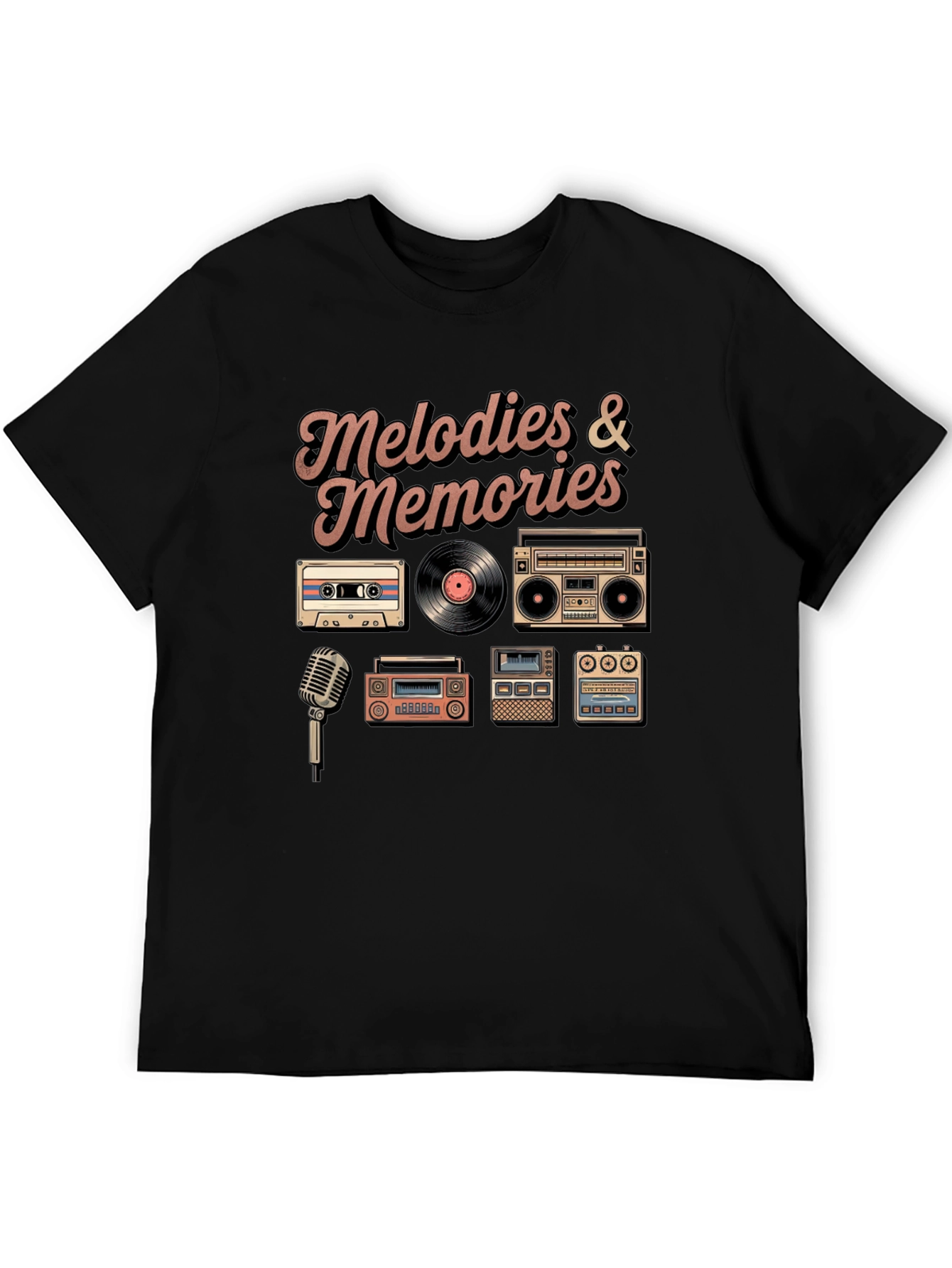 Melodies & Memories Music Lover T-Shirt