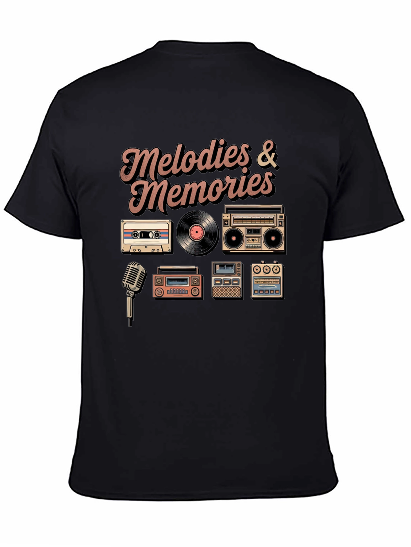 Melodies & Memories Music Lover T-Shirt