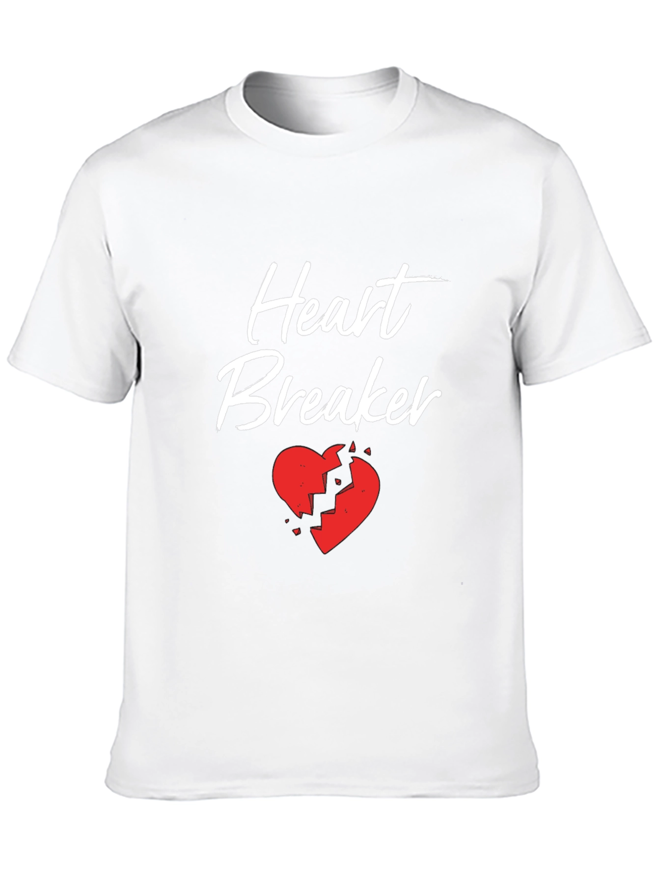 Heart Breaker Graphic Tee - Black