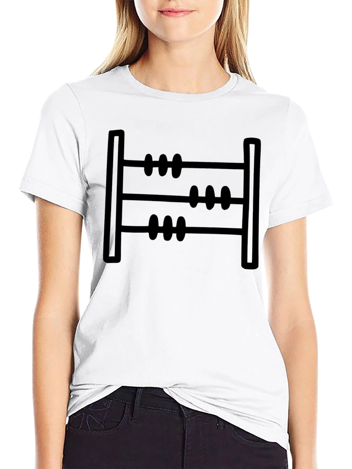 Abacus Graphic Tee - Black Mens Casual Shirt