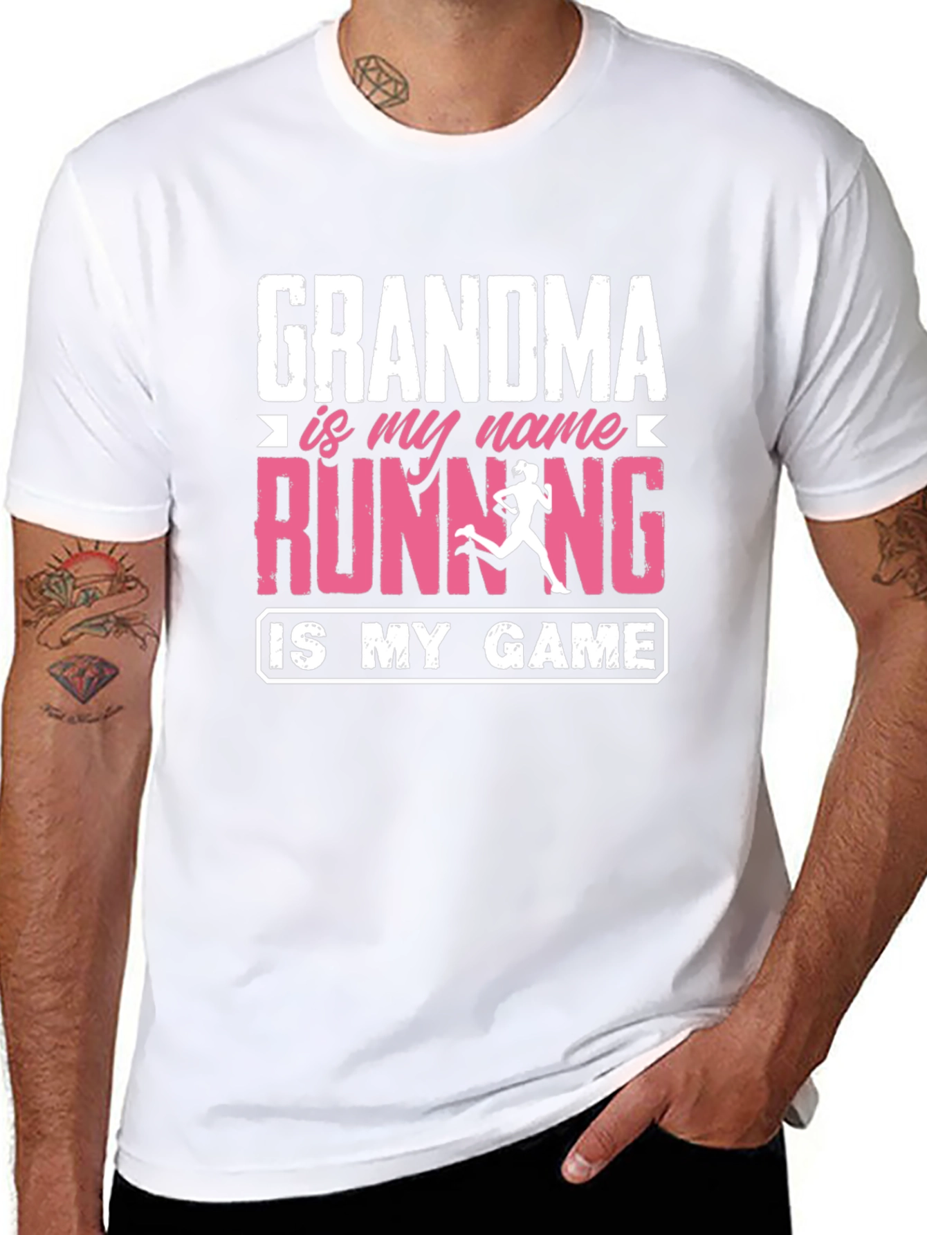 Grandma Running Game T-Shirt