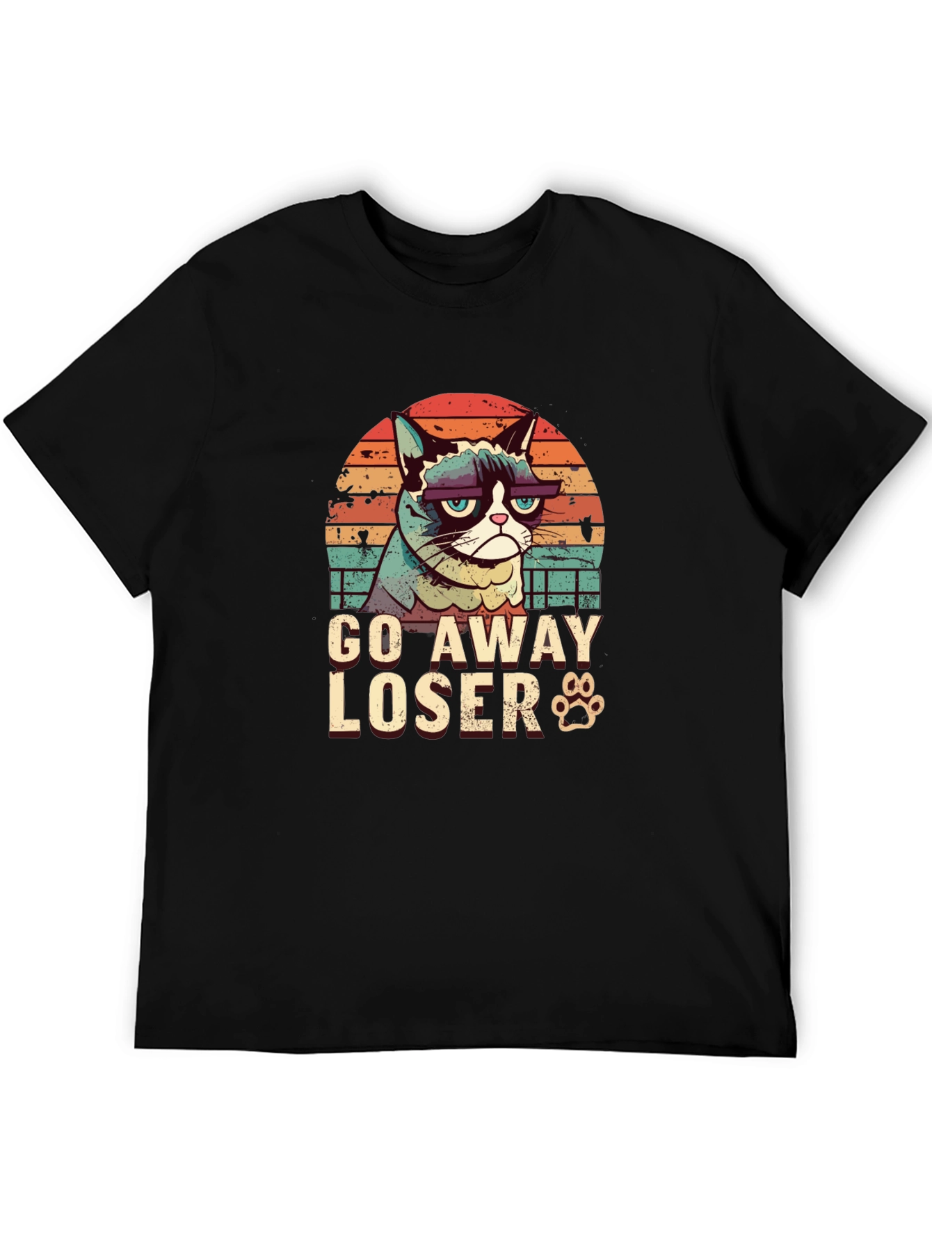 Grumpy Cat Go Away Loser T-Shirt