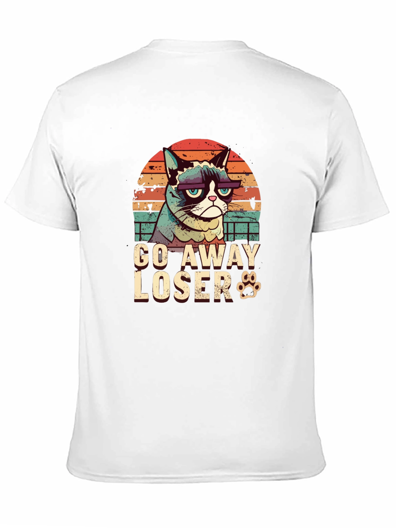 Grumpy Cat Go Away Loser T-Shirt