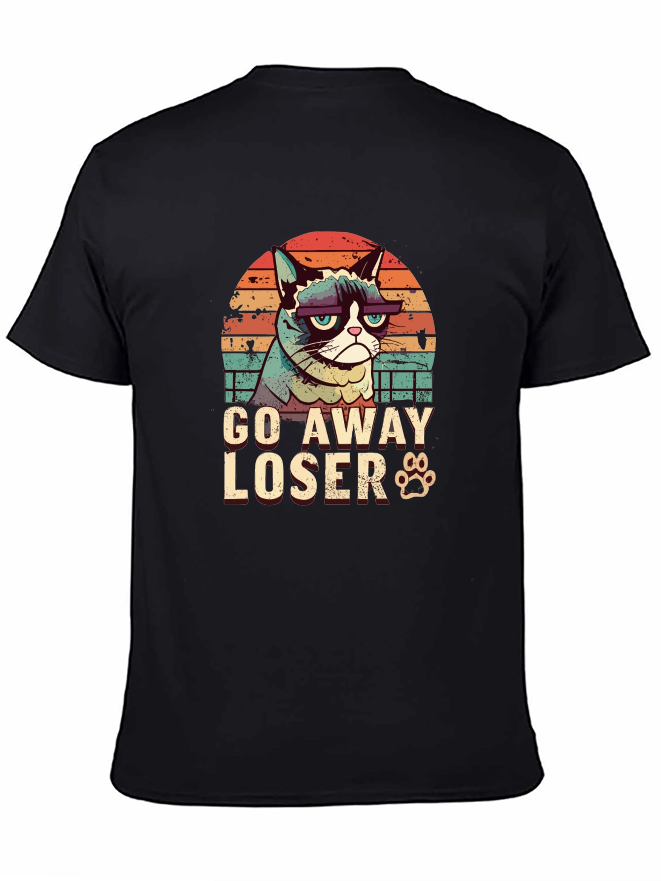 Grumpy Cat Go Away Loser T-Shirt