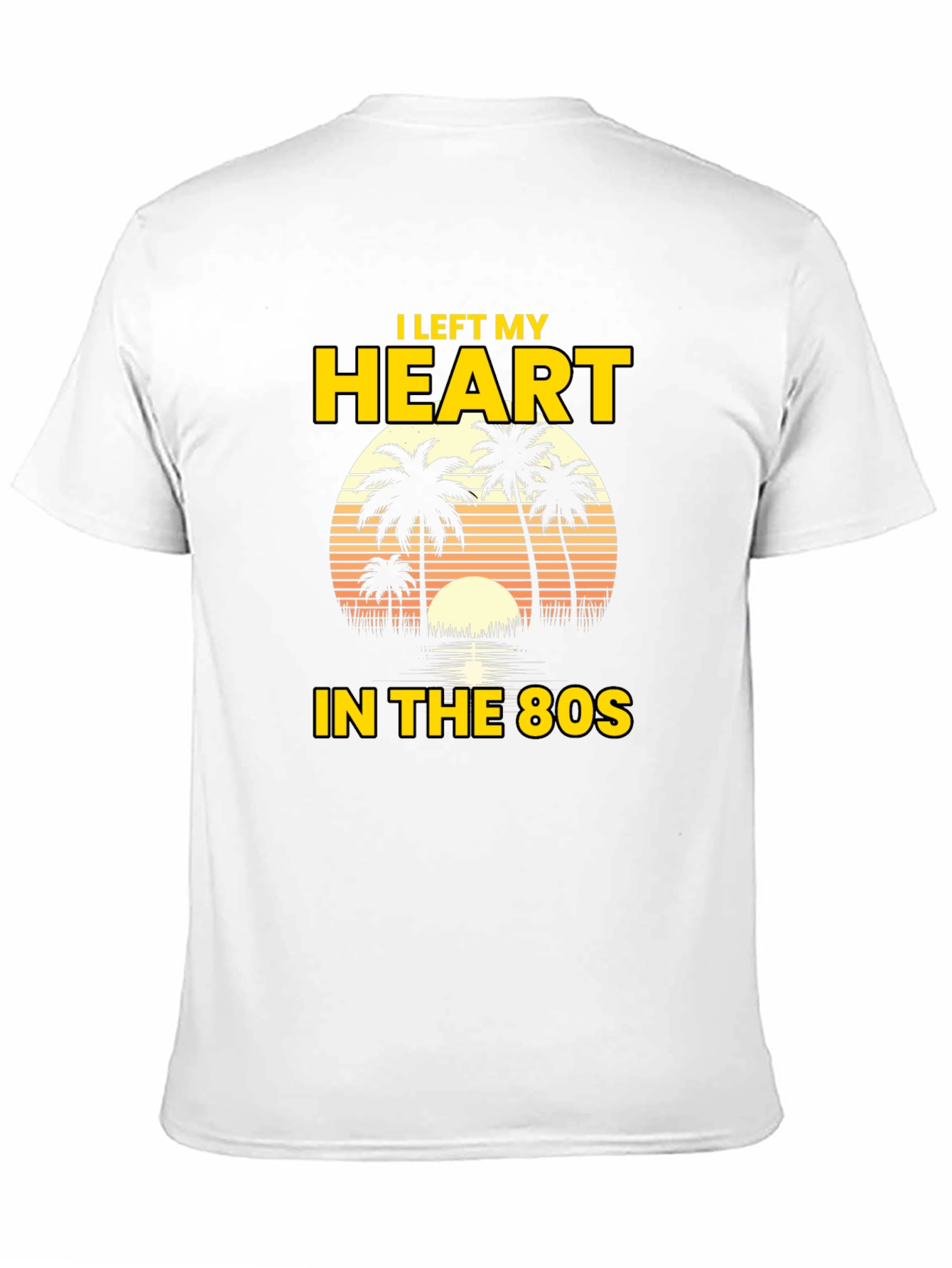 I Left My Heart in the 80s Graphic Tee