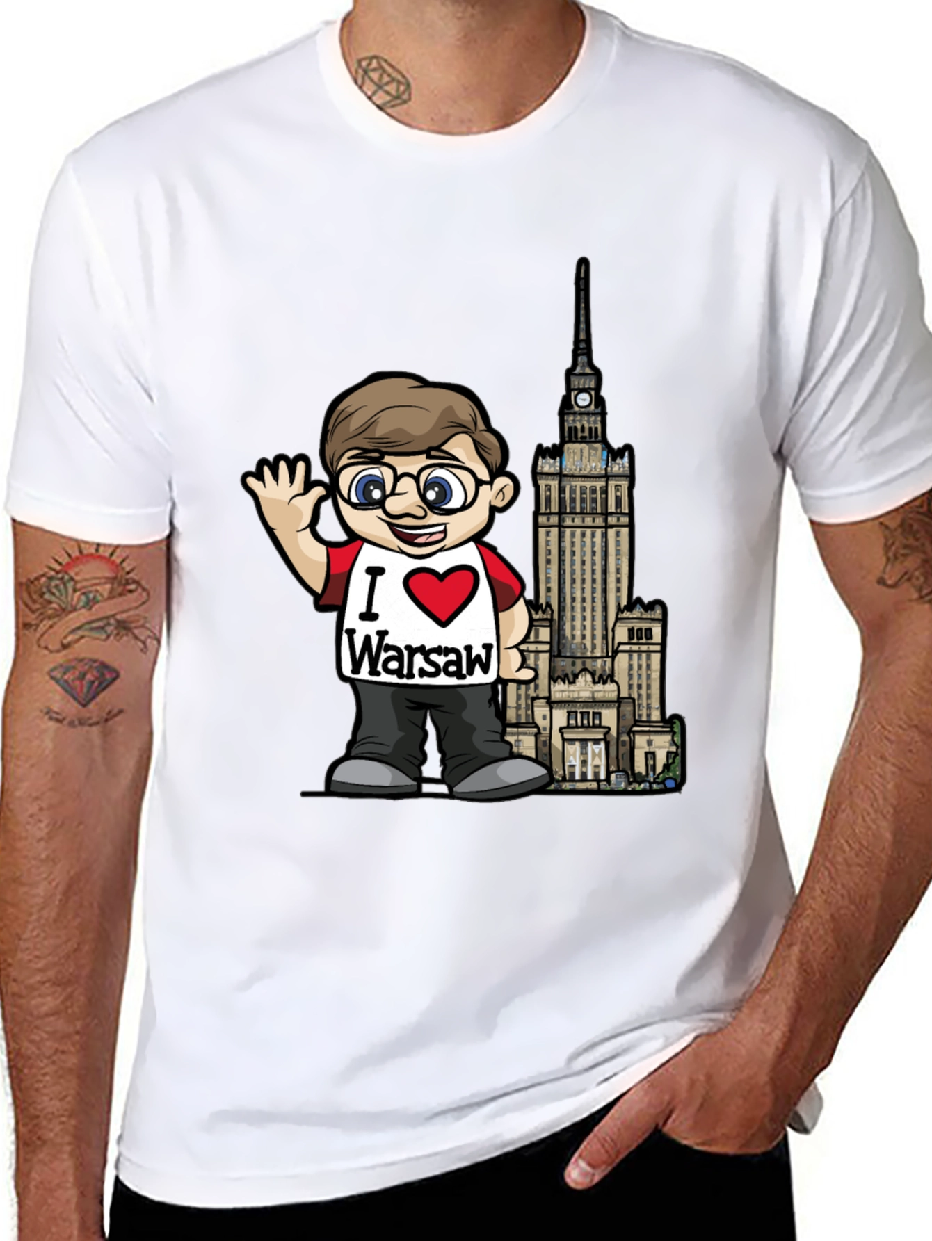 I Love Warsaw T-Shirt