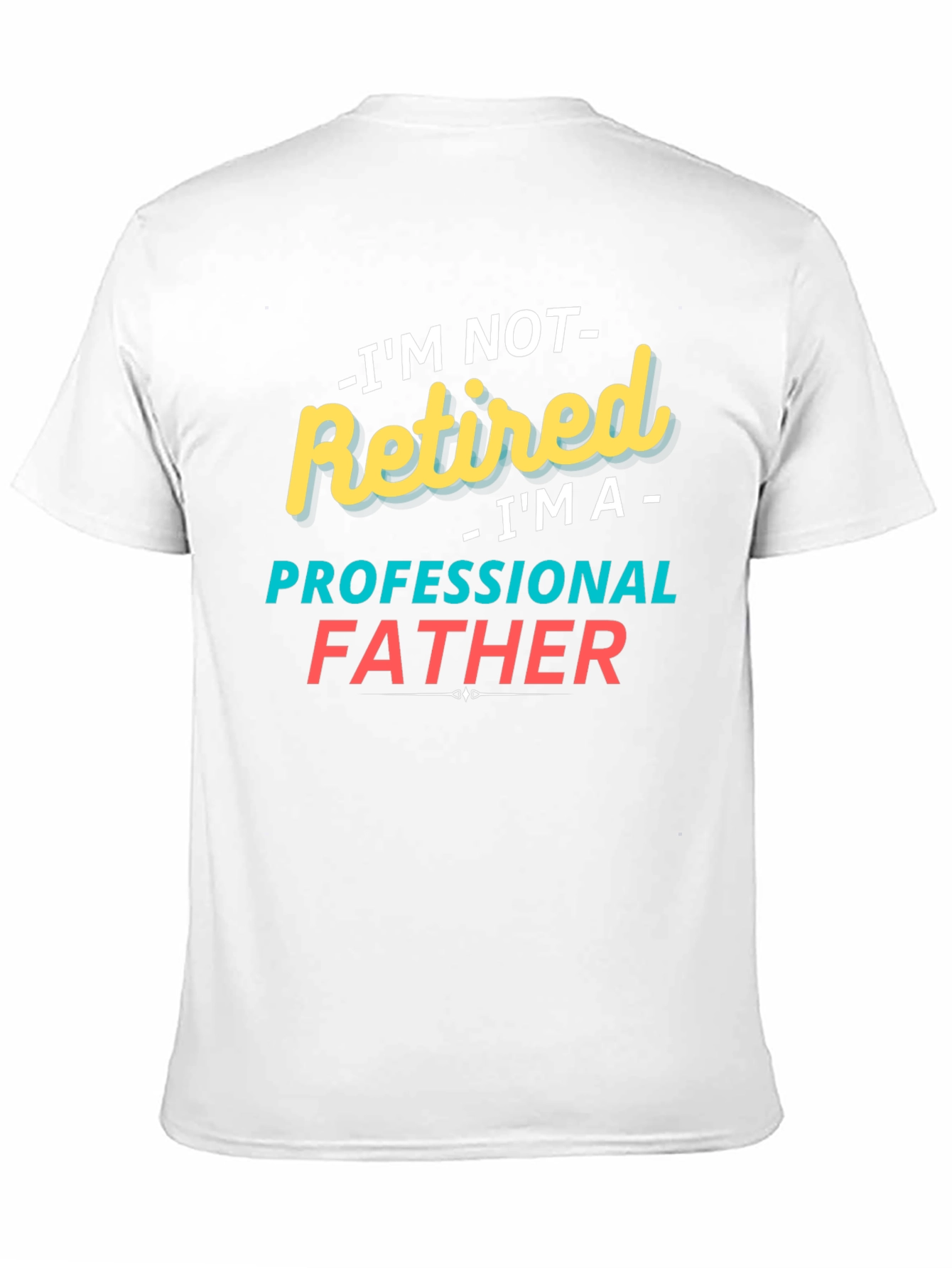 Funny Professional Father Graphic T-Shirt
