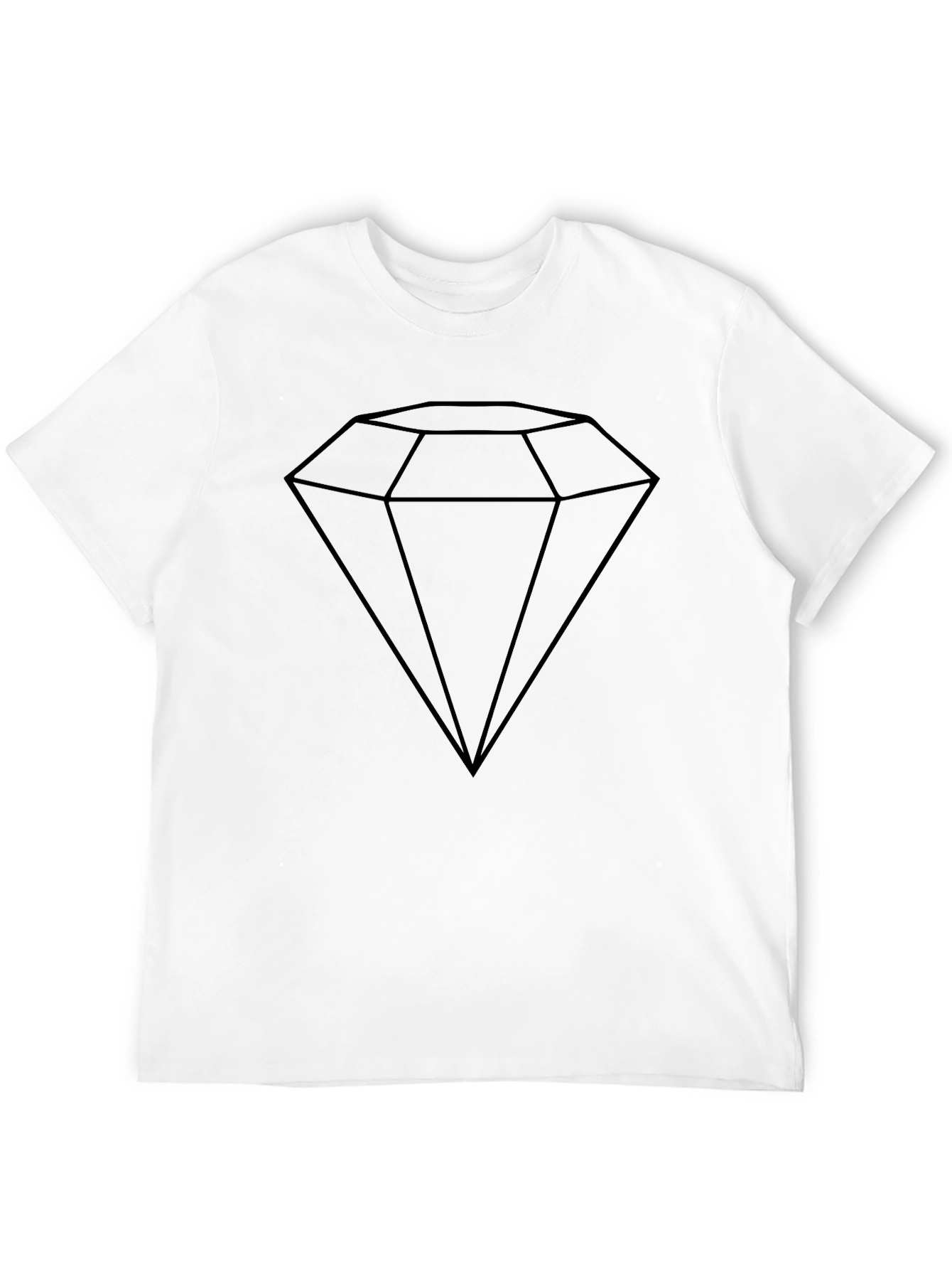 Diamond Graphic Black T-Shirt