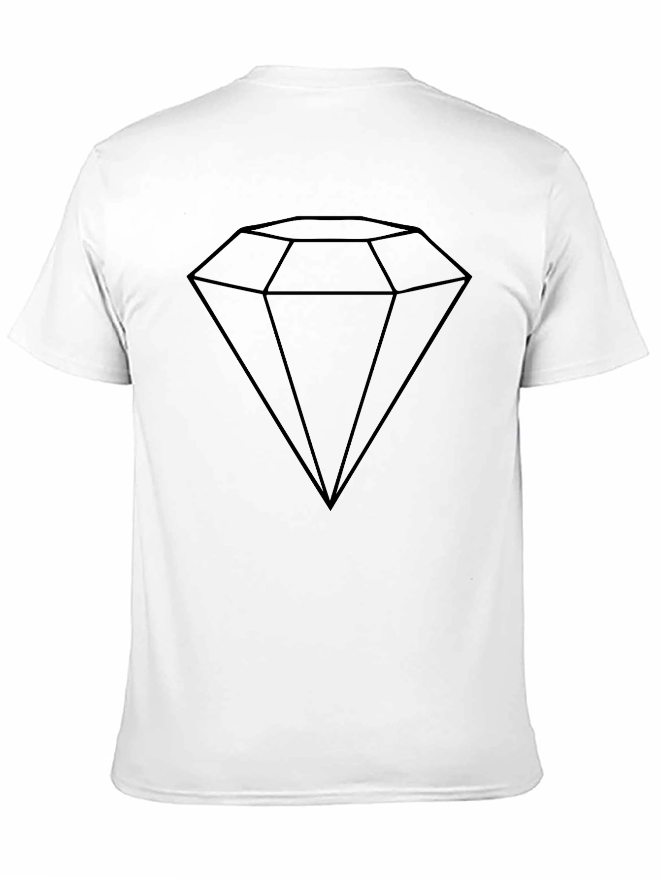 Diamond Graphic Black T-Shirt