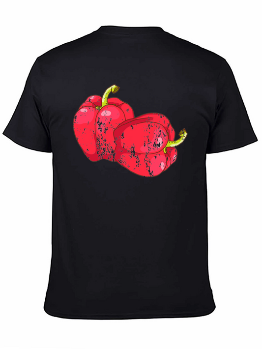 Red Pepper Graphic T-Shirt - Unique Design