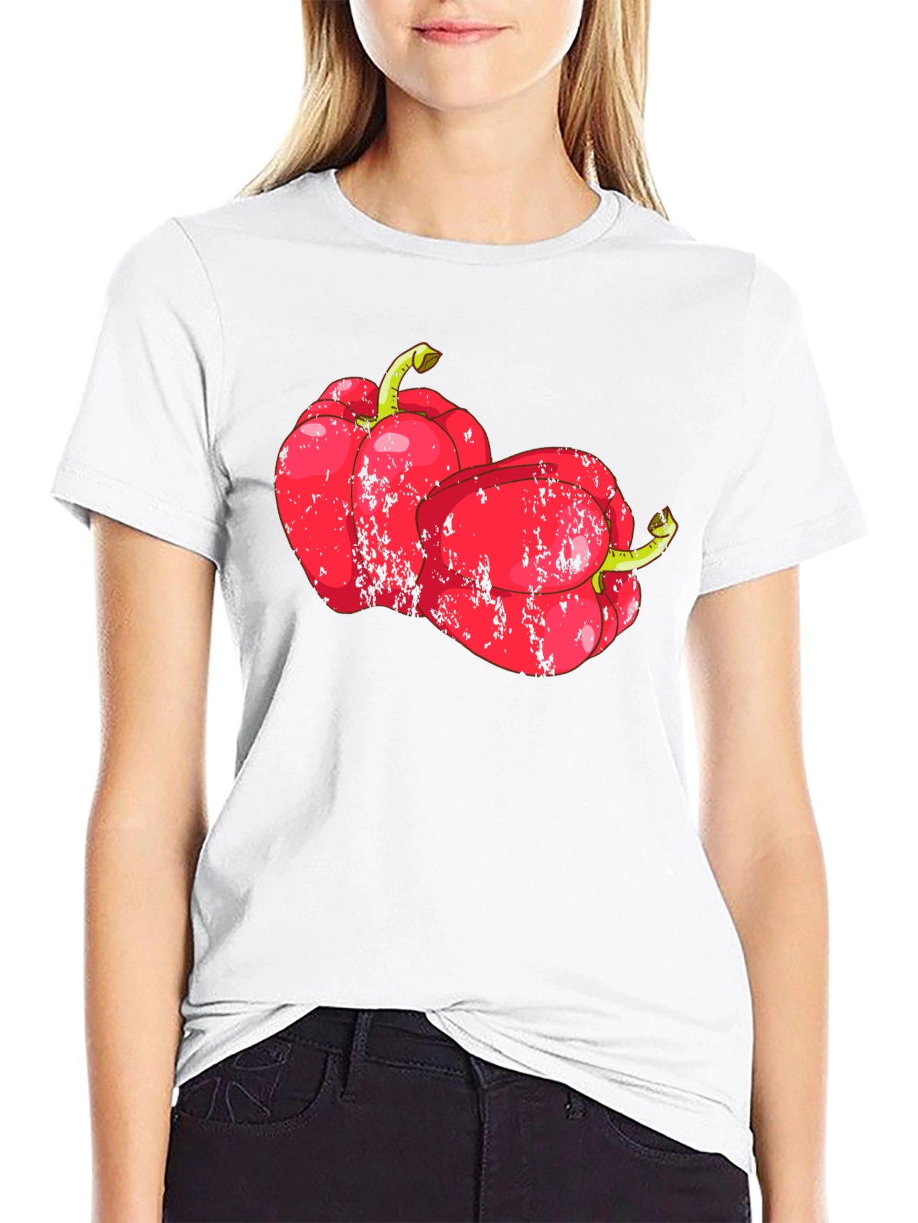 Red Pepper Graphic T-Shirt - Unique Design