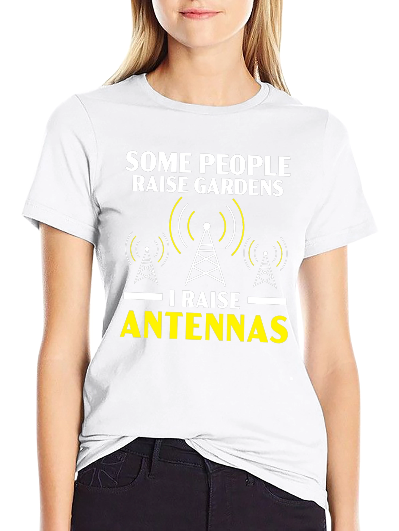 Raise Antennas T-Shirt - Ham Radio Operator Apparel