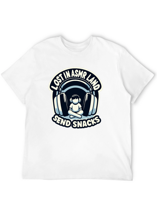 Lost in ASMR Land T-Shirt - Send Snacks