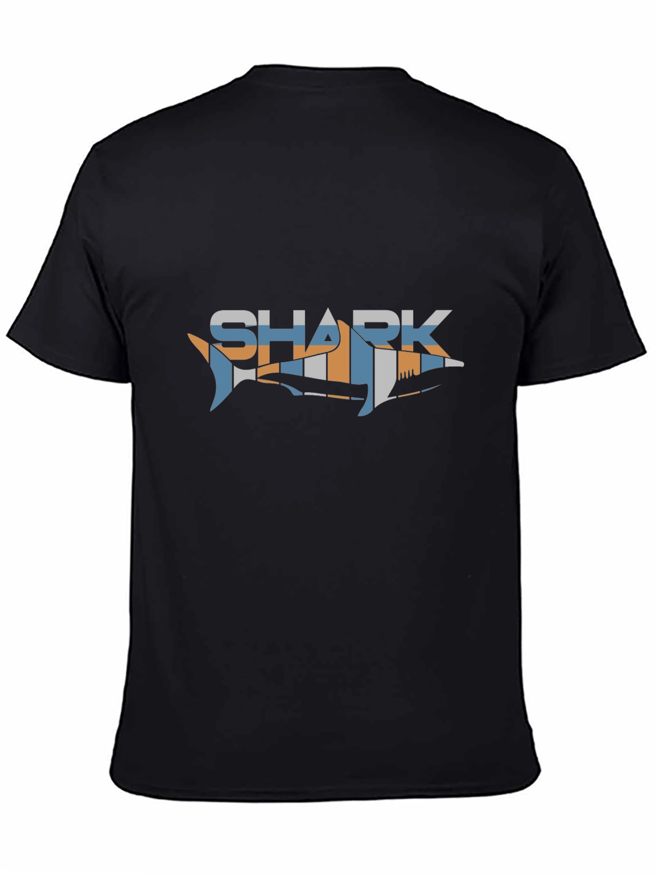 Shark Graphic Black T-Shirt - Stylish and Unique Design