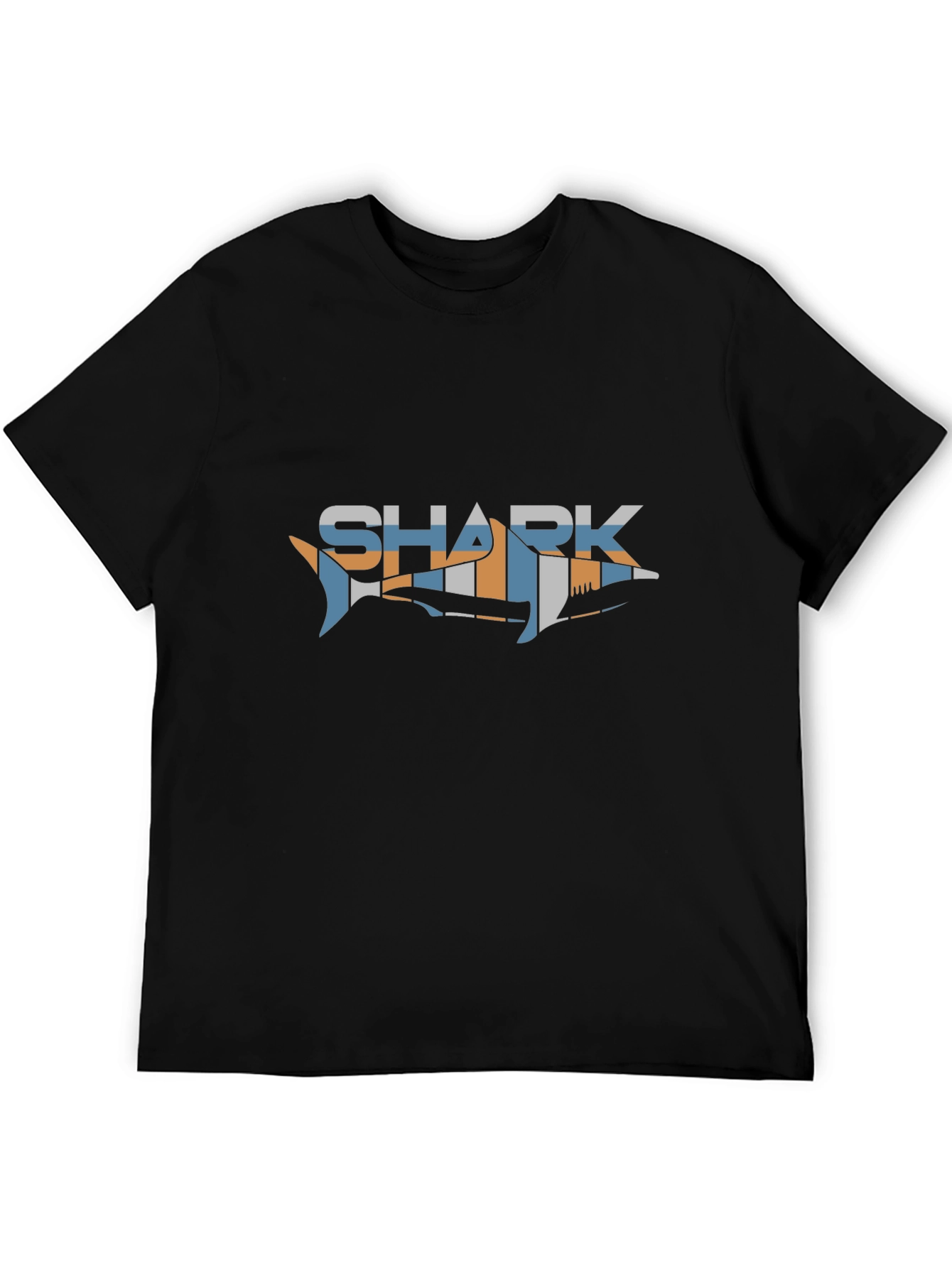 Shark Graphic Black T-Shirt - Stylish and Unique Design