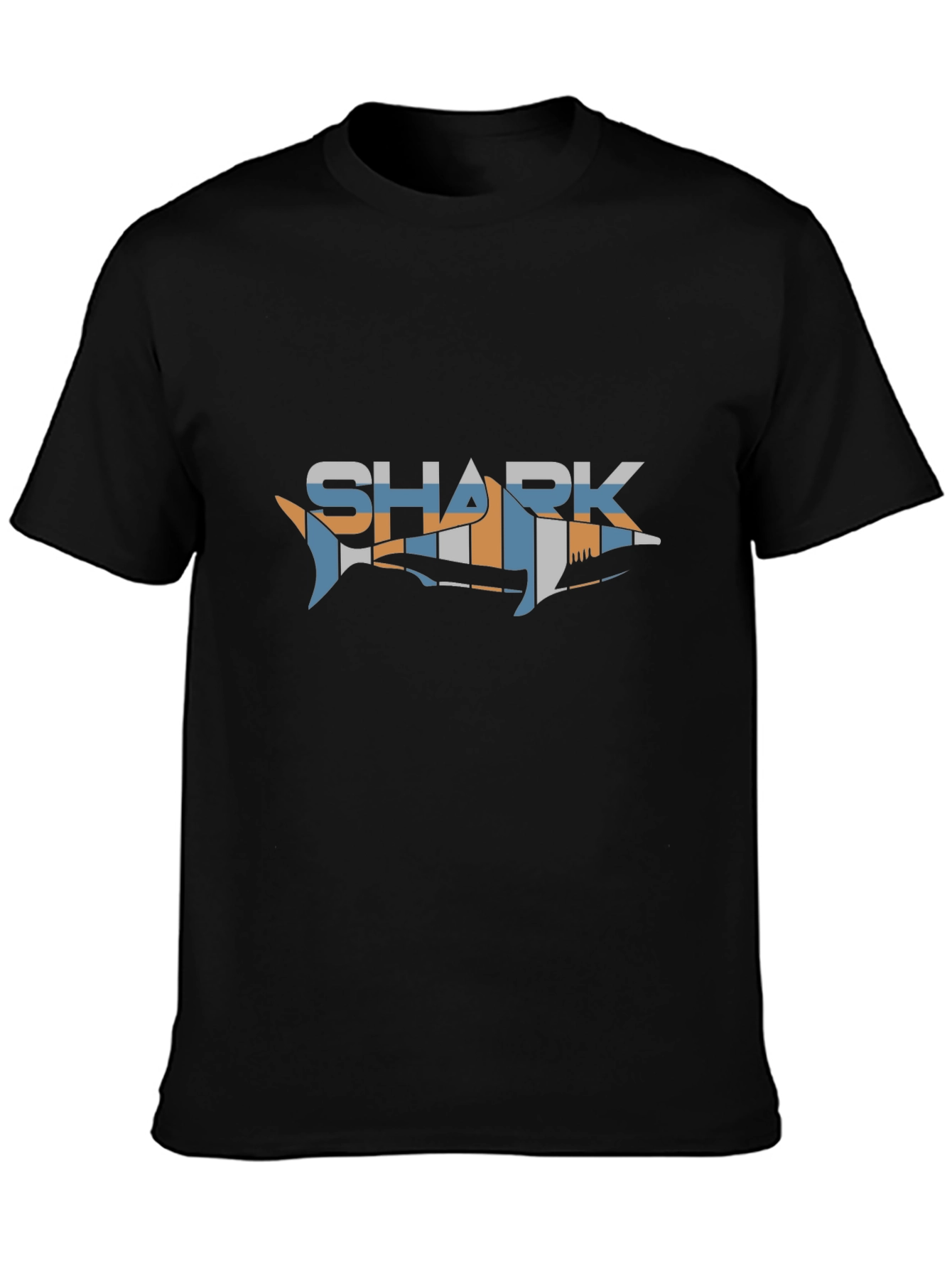 Shark Graphic Black T-Shirt - Stylish and Unique Design