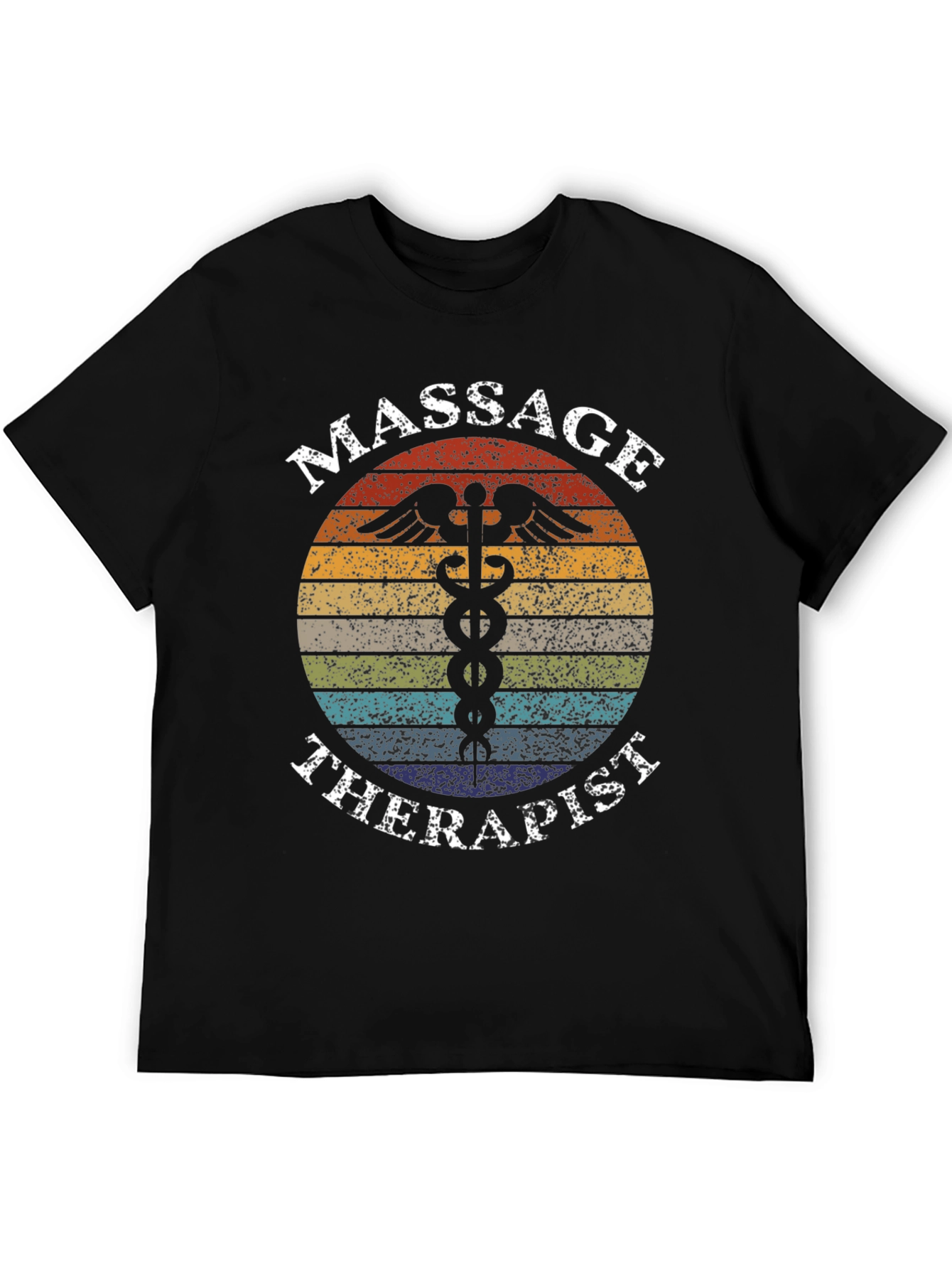 Massage Therapist Retro Style Graphic Tee