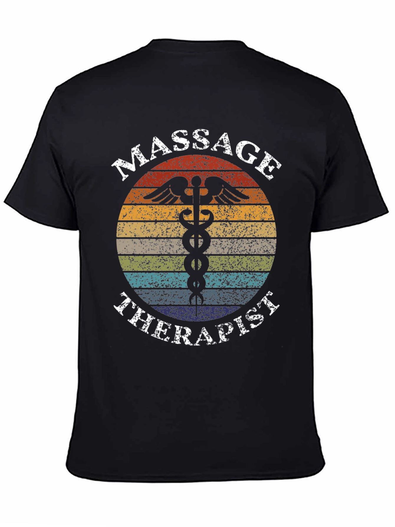 Massage Therapist Retro Style Graphic Tee