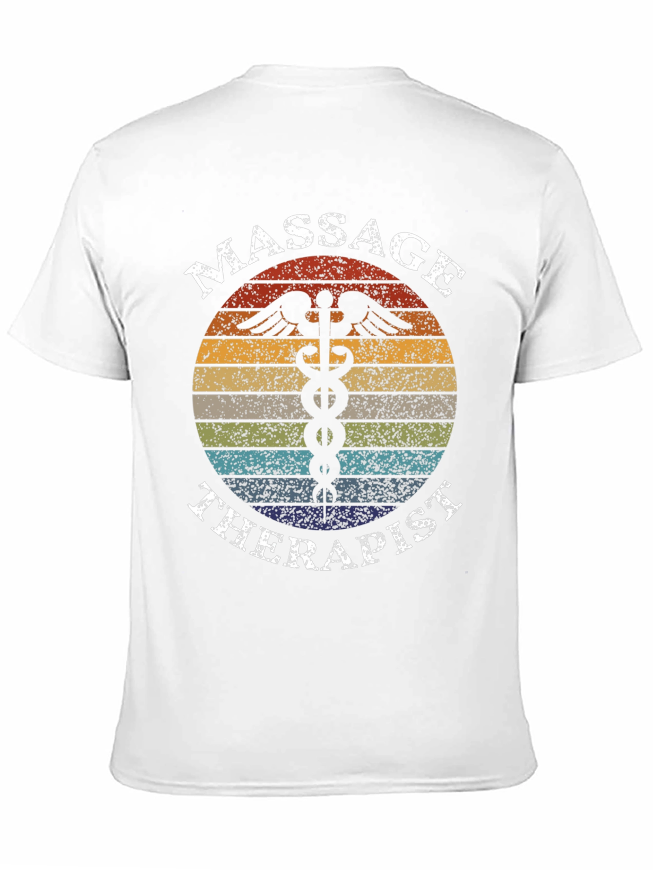 Massage Therapist Retro Style Graphic Tee