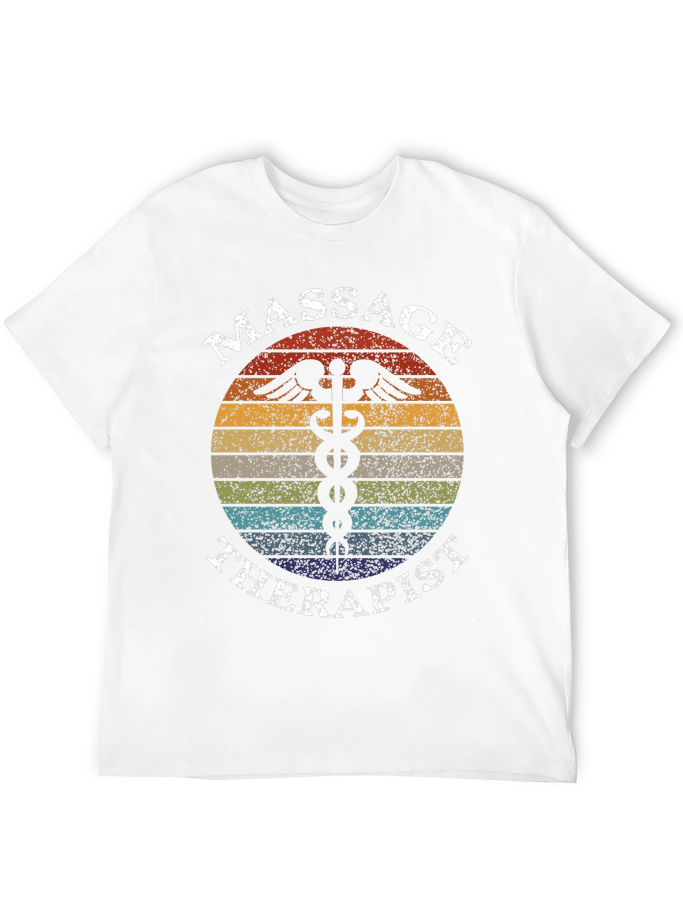Massage Therapist Retro Style Graphic Tee