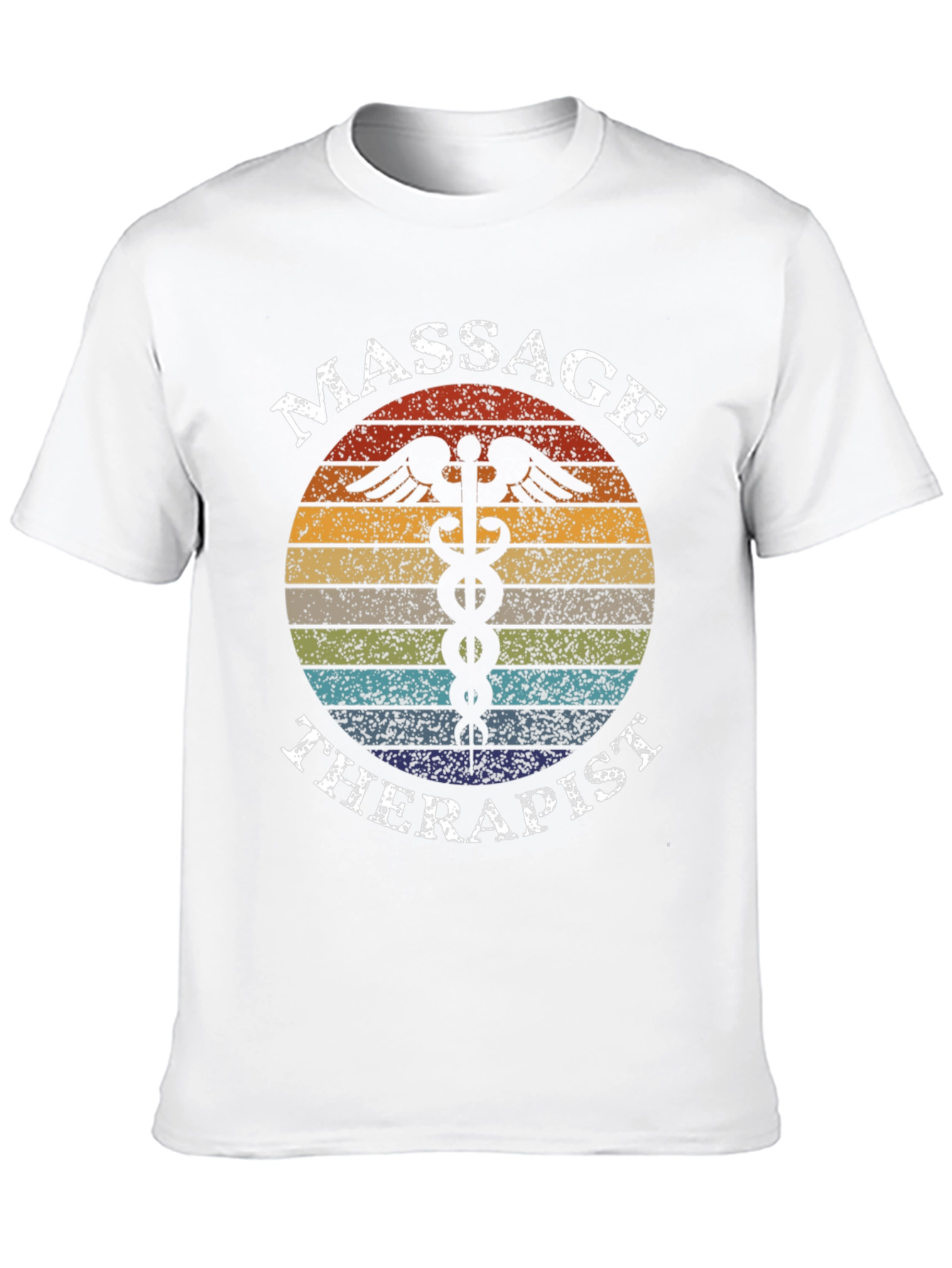 Massage Therapist Retro Style Graphic Tee