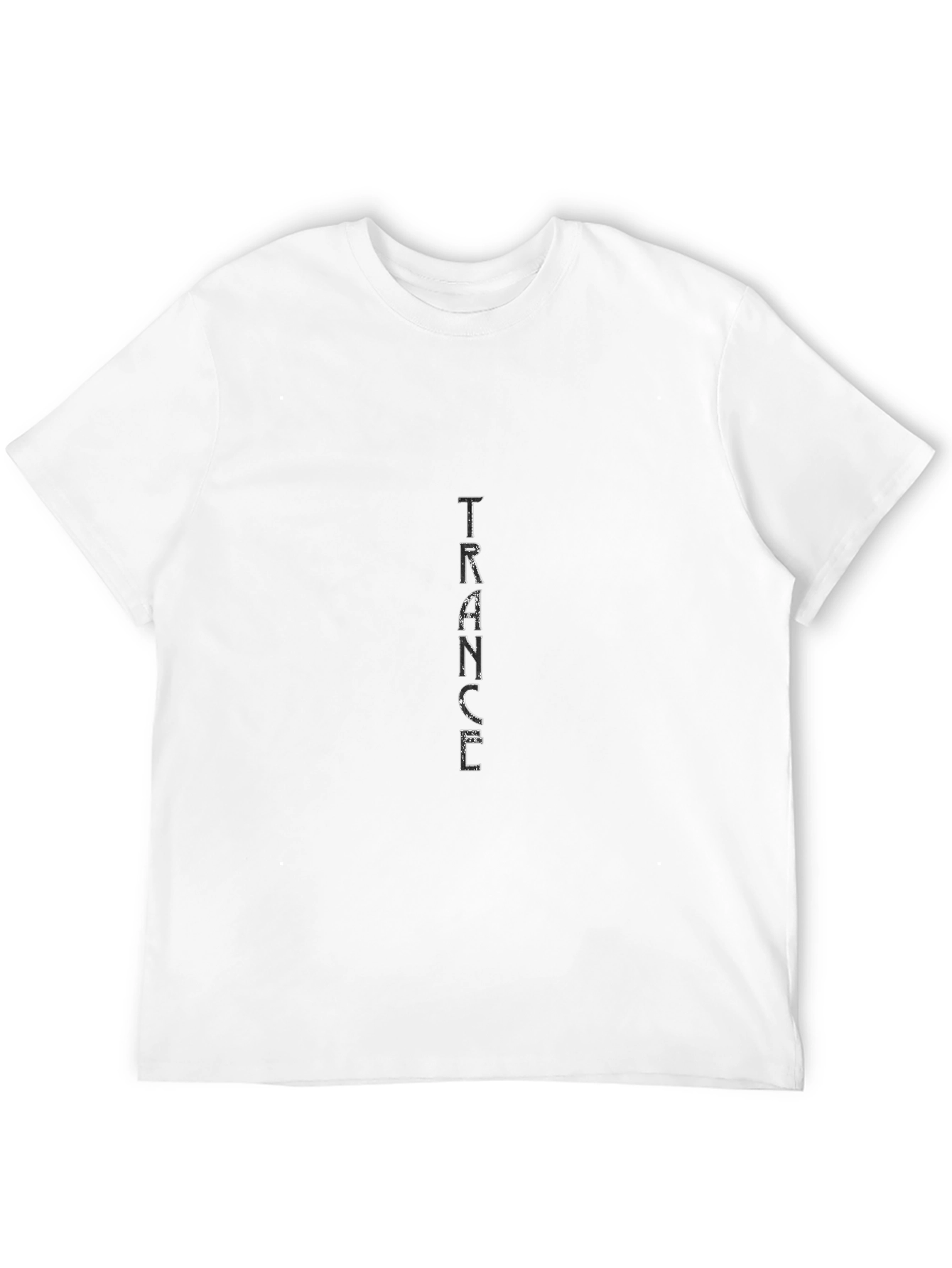 Trance Graphic Print Black T-Shirt