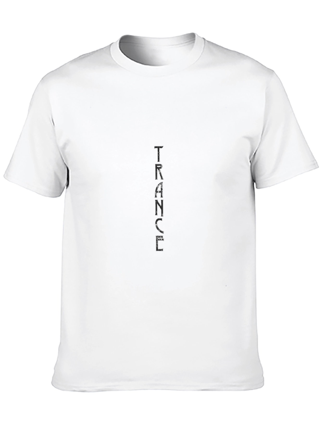 Trance Graphic Print Black T-Shirt